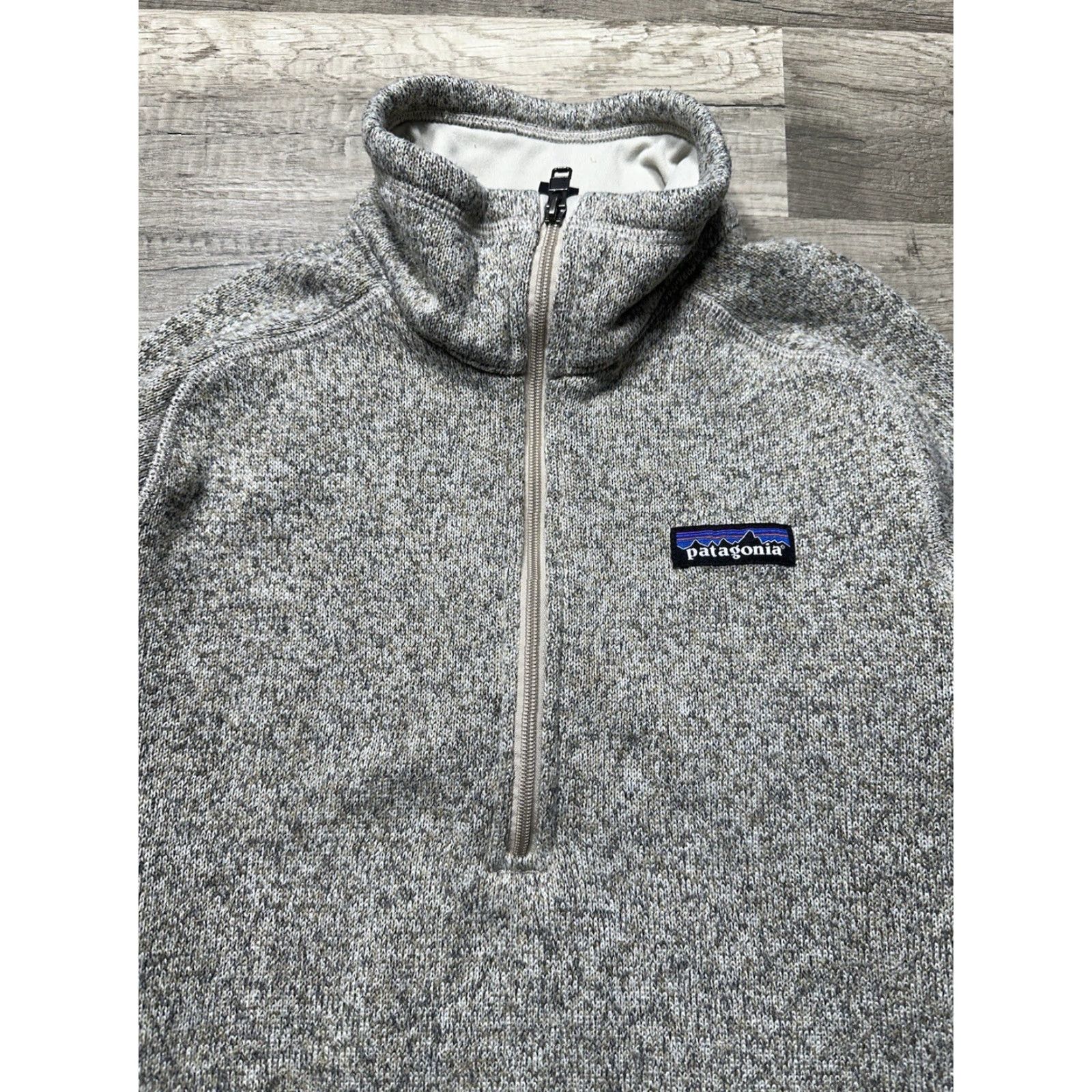 Patagonia Patagonia Better Sweater 1/4 Zip Women's M Gray/Brown Fleece Pullover Jacket Size M / US 6-8 / IT 42-44 - 7 Thumbnail