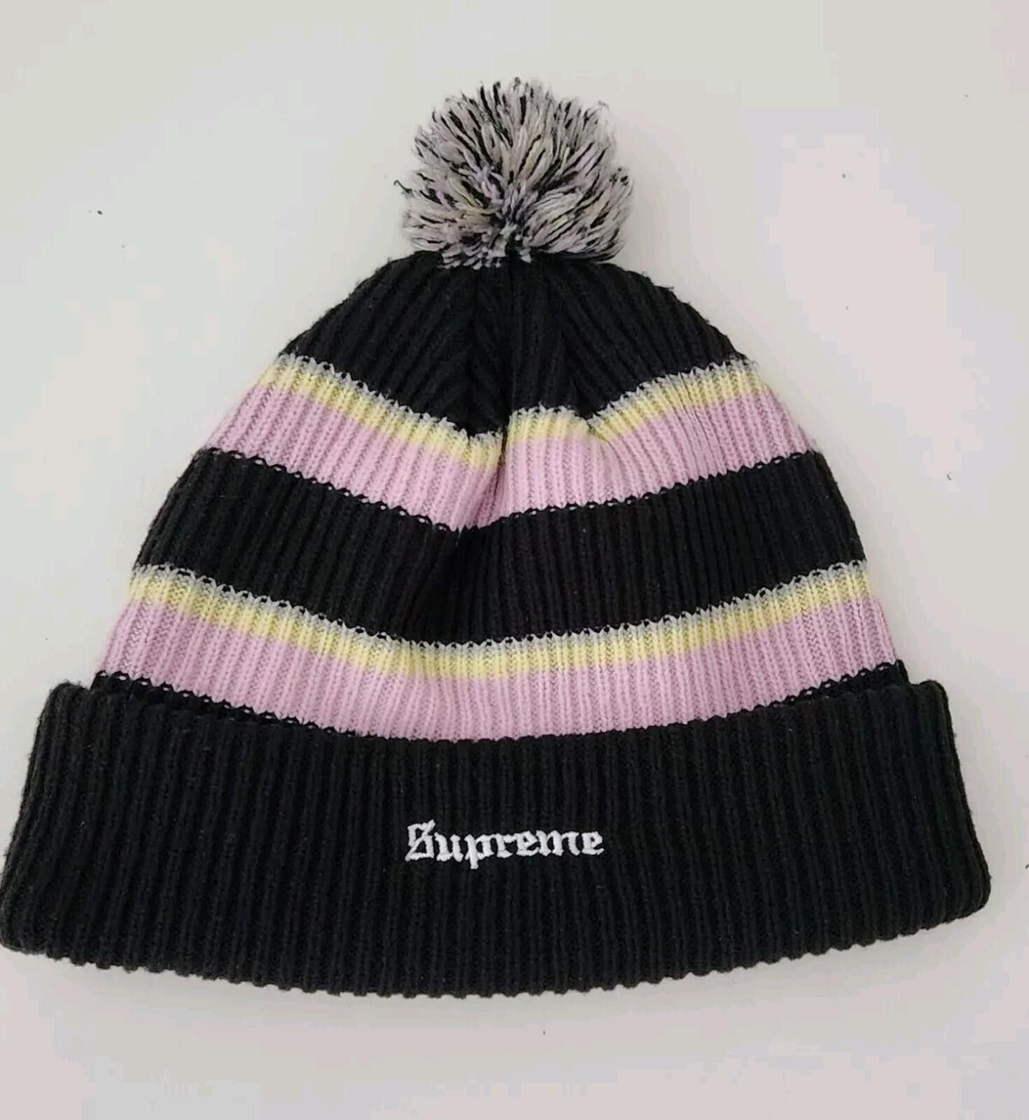 Supreme Supreme loose stripe beanie | Grailed