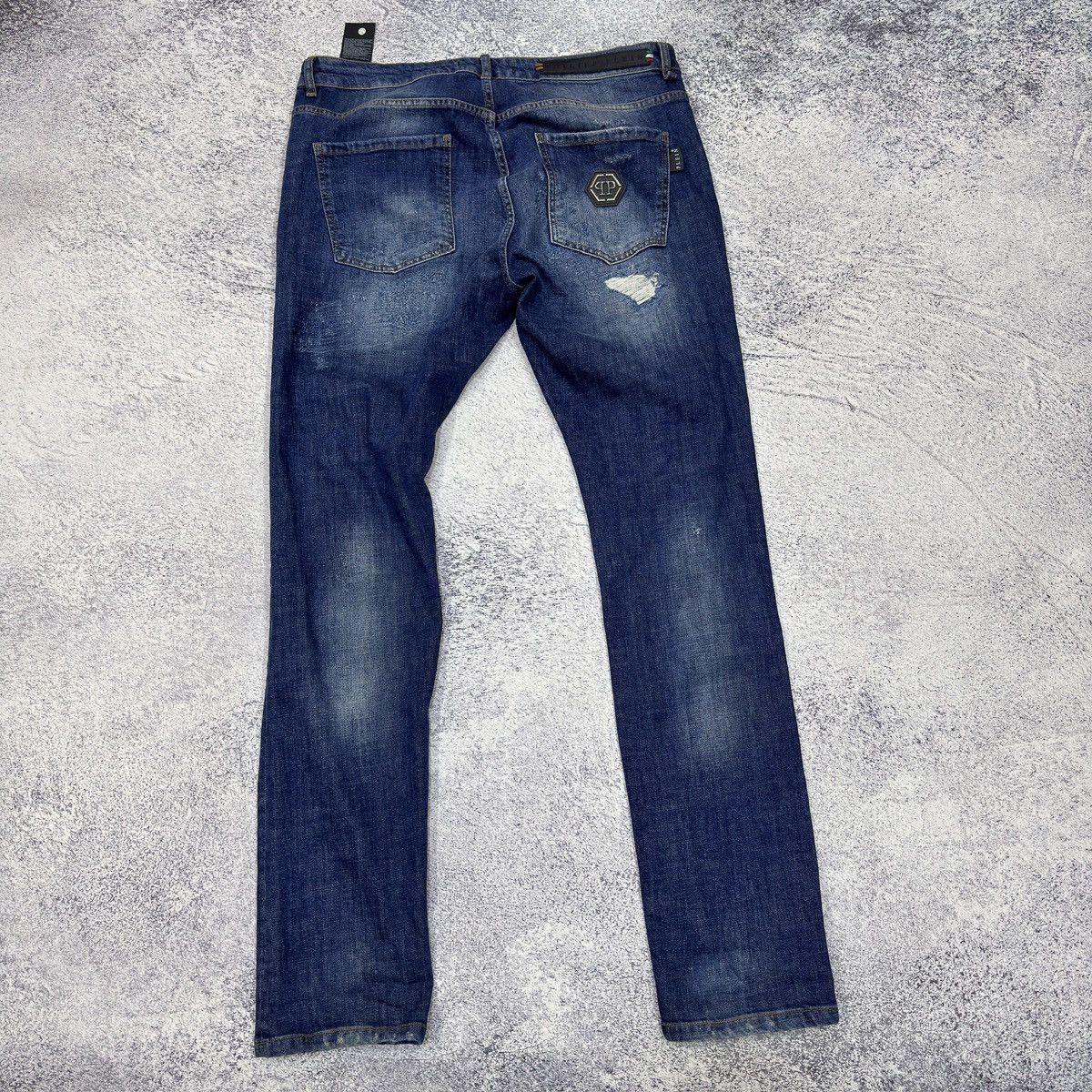 Philipp Plein Philipp Plein Super Straight Cut Mens Jeans 36 size Size US 36 / EU 52 - 8 Thumbnail