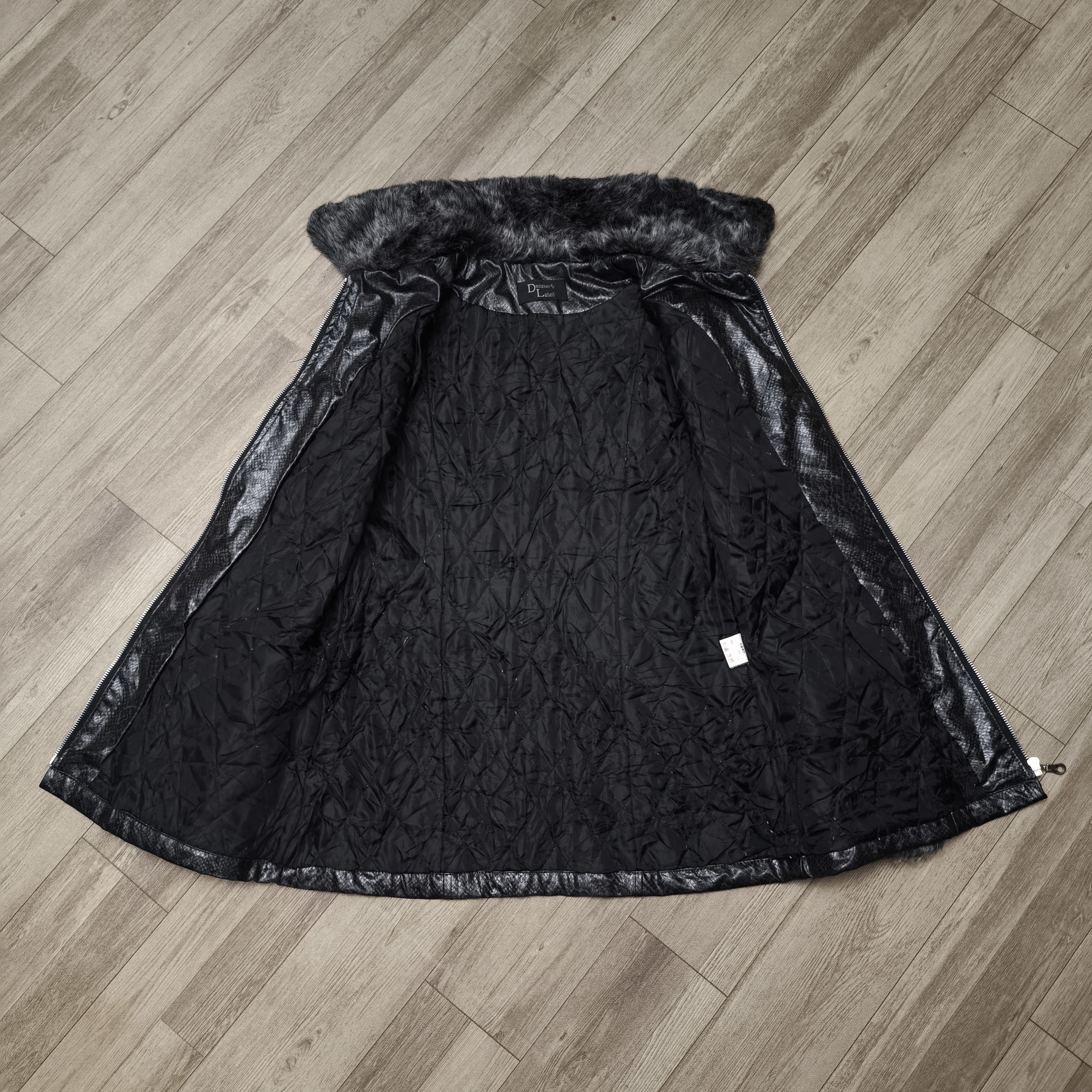 Tornado Mart Designer's Label Fur Collar Snake Pattern Jacket Size US M / EU 48-50 / 2 - 12 Thumbnail