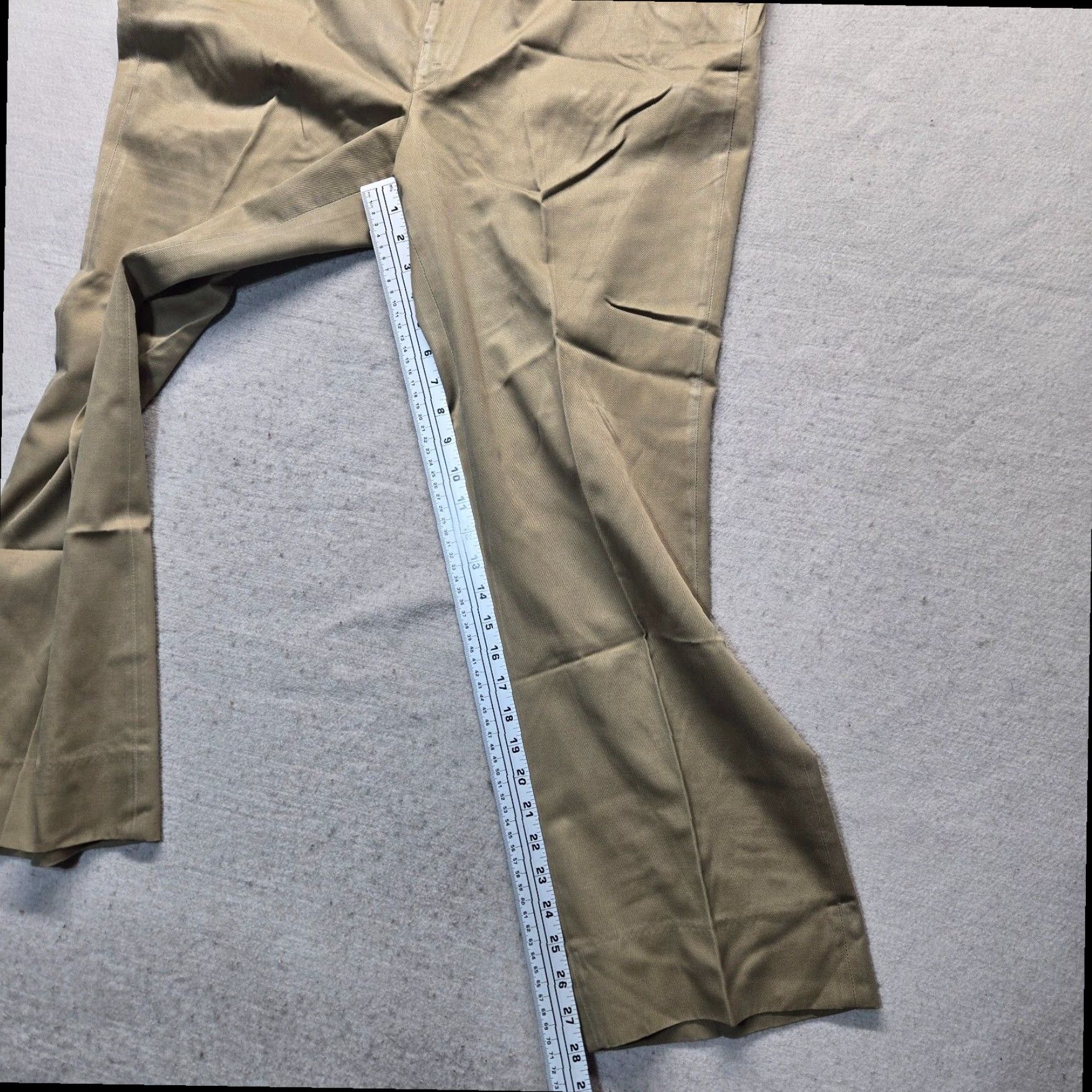 Vintage Berke B Men's Dress Pants Work Trouser Beige 38 x 28 Size US 38 / EU 54 - 6 Thumbnail