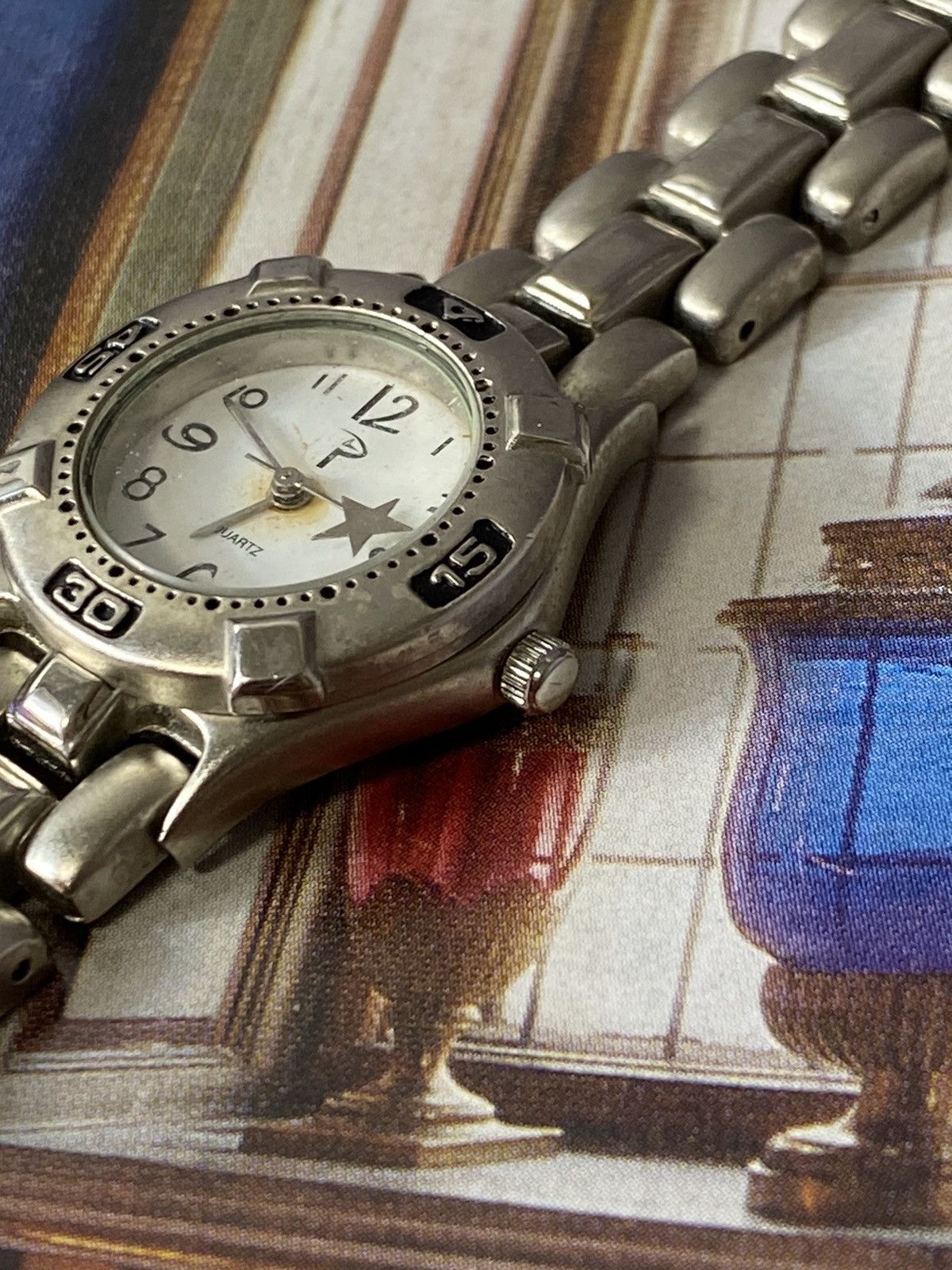 Jewelry Vintage P Quartz Star Japan Retro Watch Size ONE SIZE - 12 Thumbnail