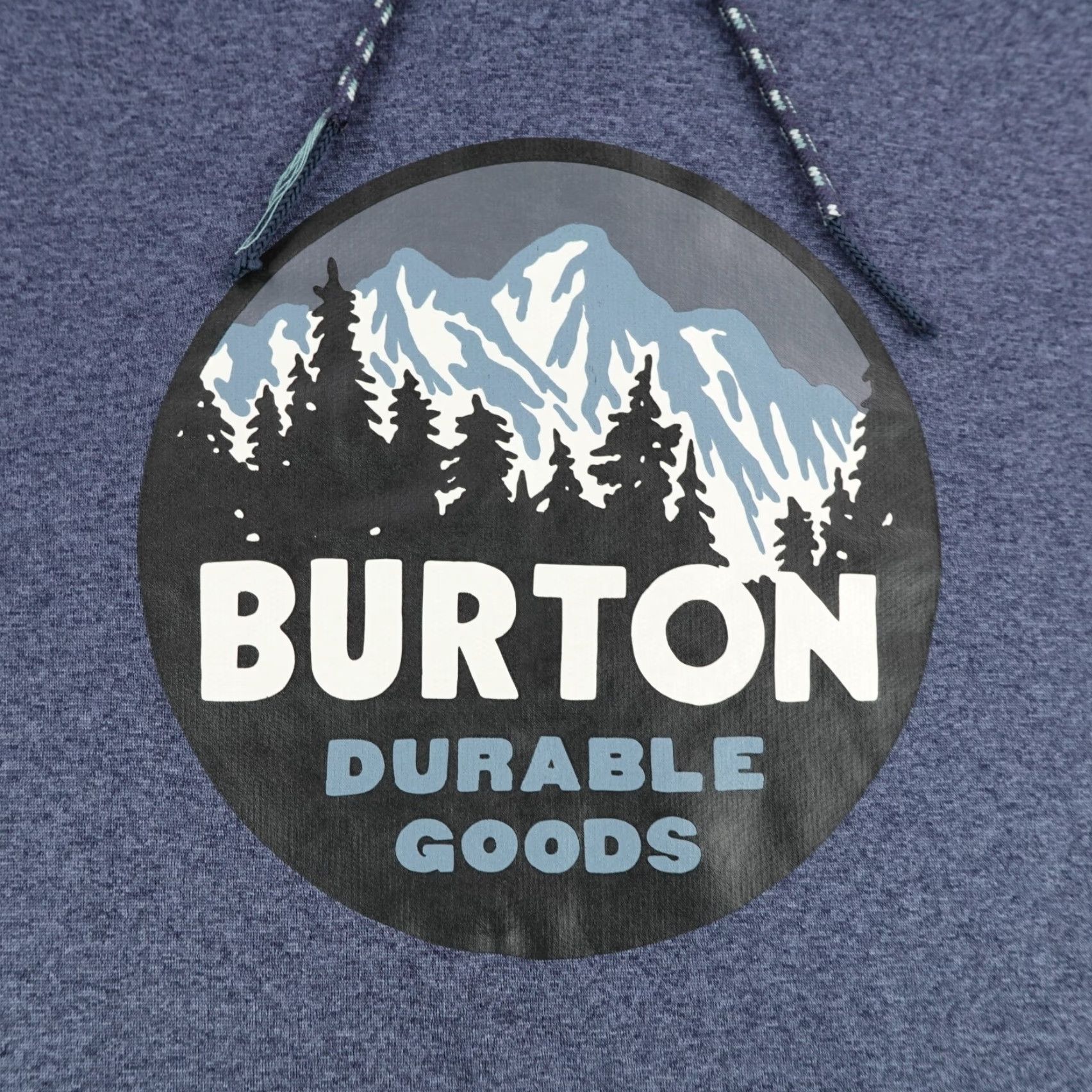 Burton Burton Hoodie Mens Medium Blue Snowboards Snowboarding Sweatshirt Pullover Size US M / EU 48-50 / 2 - 2 Thumbnail