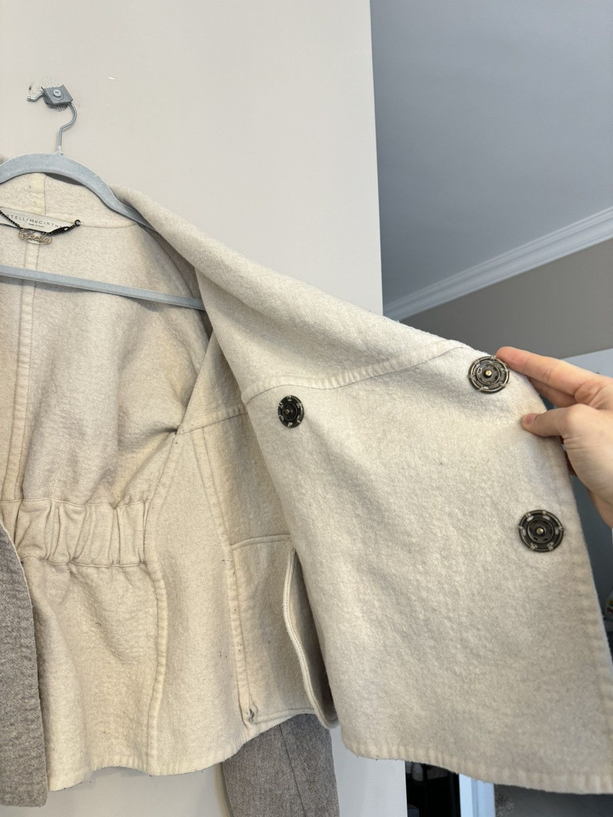 Designer × Stella McCartney Stella McCartney wool jacket blazer coat rare item luxury Size S / US 4 / IT 40 - 11 Thumbnail