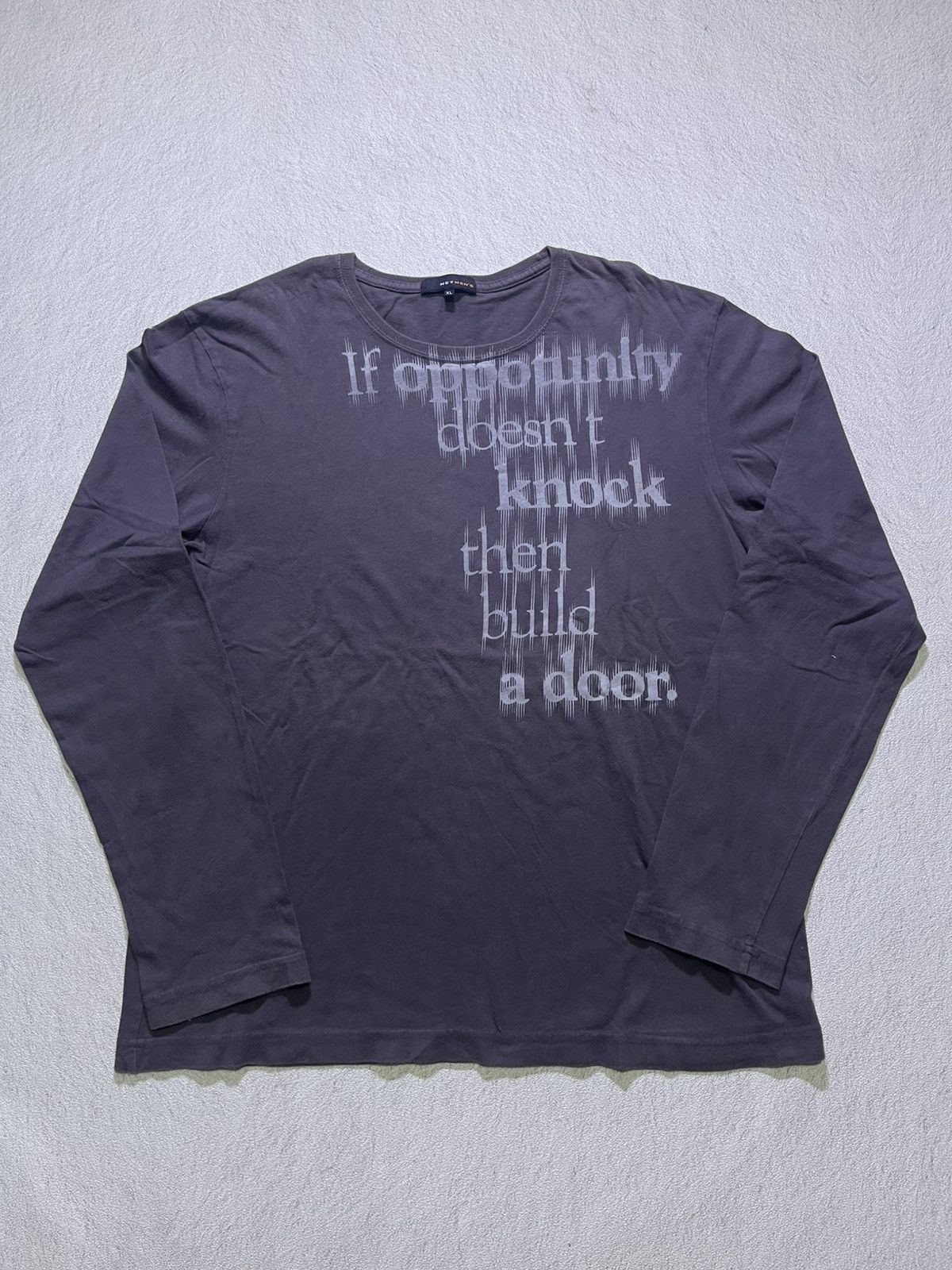 Hysteric Glamour Y2K NET MEN'S long sleeve tshirt Size US L / EU 52-54 / 3 - 1 Thumbnail