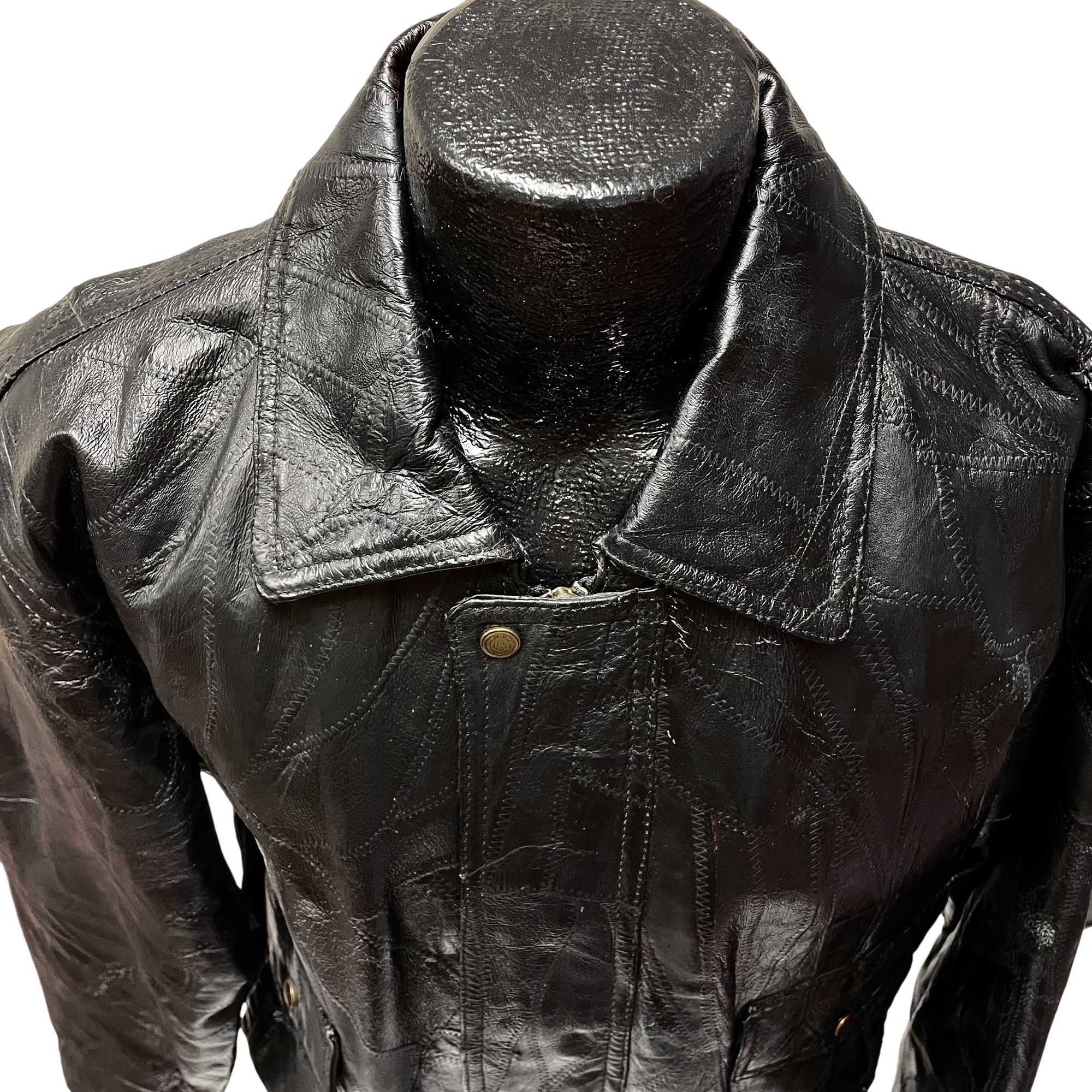 Other Vtg Roadpro PIGSKIN Leather Motorcycle BIKER Bomber Size US L / EU 52-54 / 3 - 2 Thumbnail