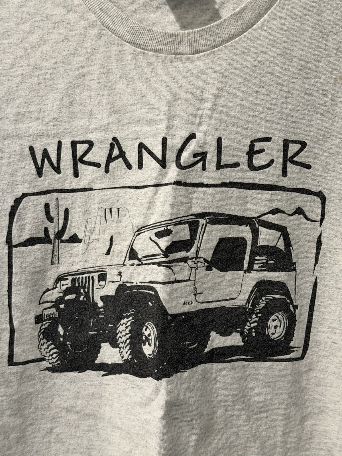 Hanes Vintage Jeep Wrangler Desert Off Road Shirt #1 Large Bin 1 Size US L / EU 52-54 / 3 - 2 Thumbnail
