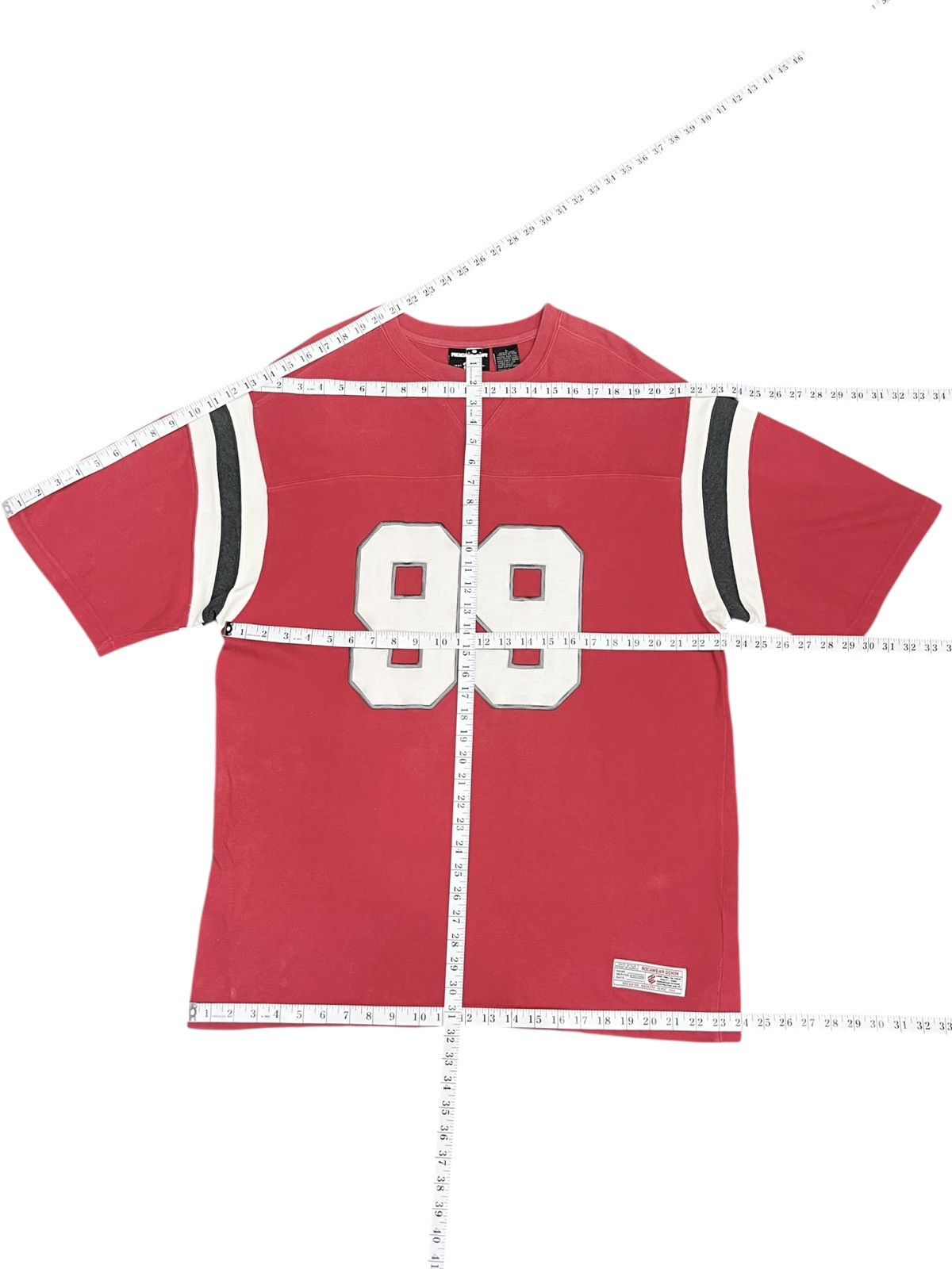 Rocawear 🔥Vintage 90’s ROCAWEAR 99 Jersey Tee Hip Hop Large Oversize Size US L / EU 52-54 / 3 - 16 Thumbnail