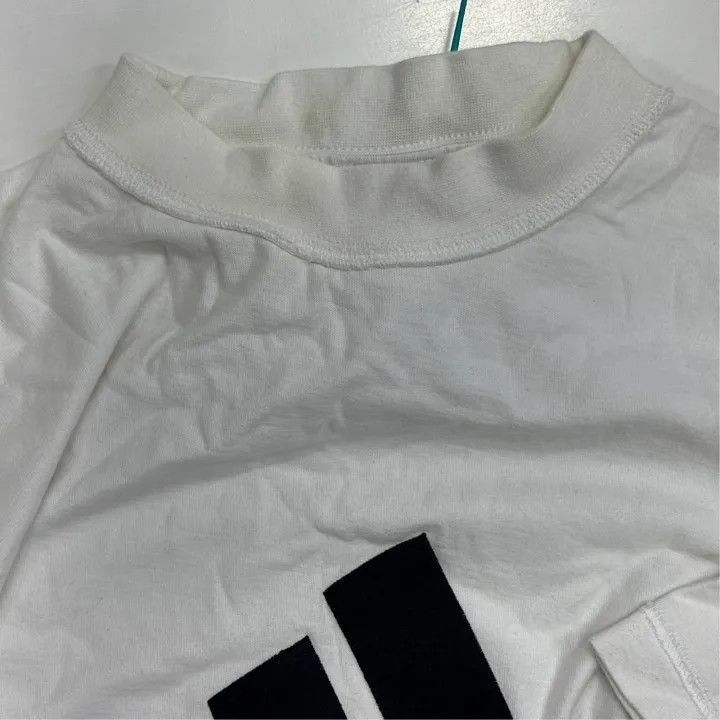 Balenciaga Balenciaga x Adidas Logo Embroidered T-Shirt 0079-2507 Size US M / EU 48-50 / 2 - 6 Thumbnail