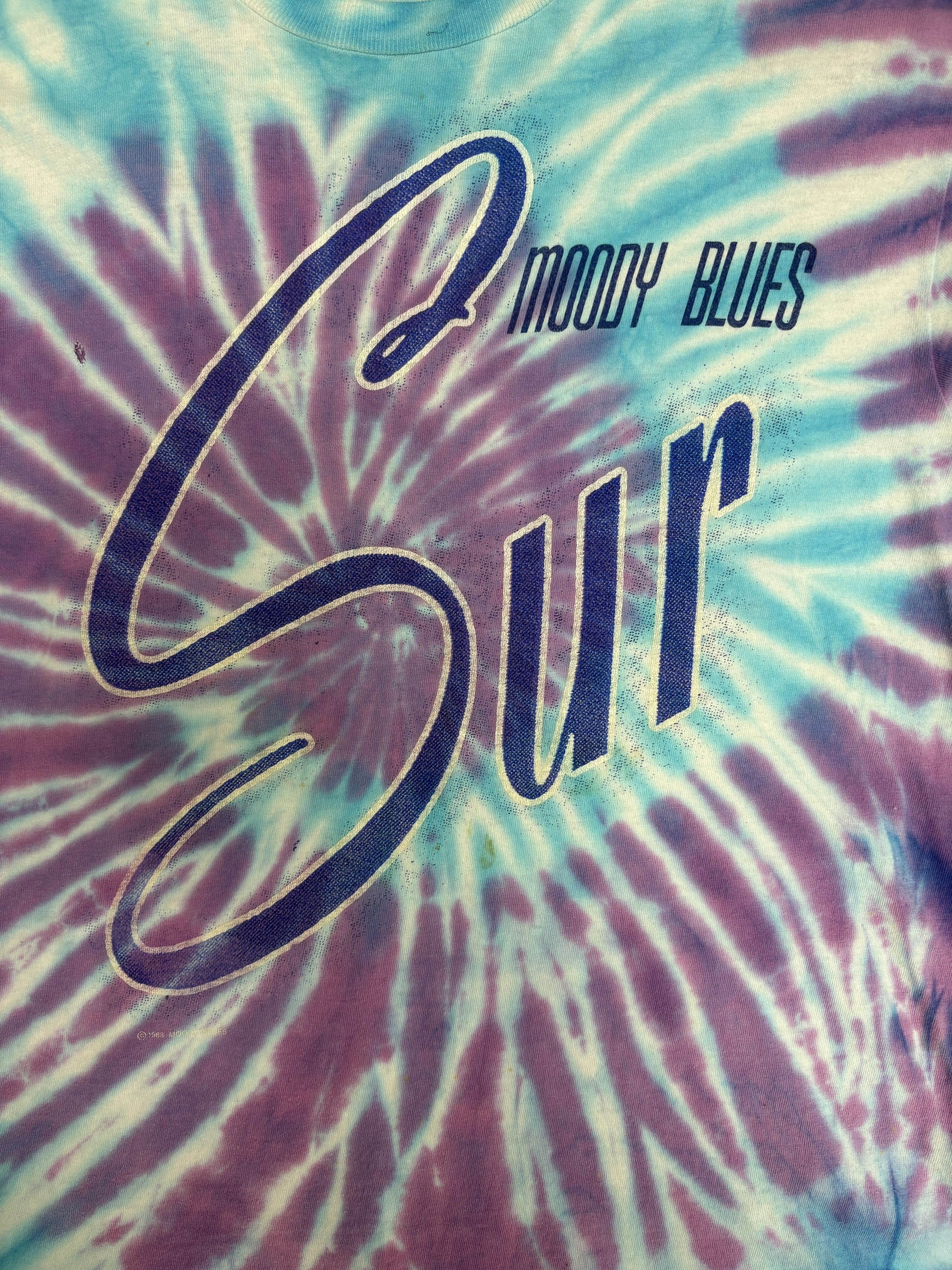 Vintage The Moody Blues Sur La Mer Vintage T-Shirt Tee Size US M / EU 48-50 / 2 - 2 Thumbnail