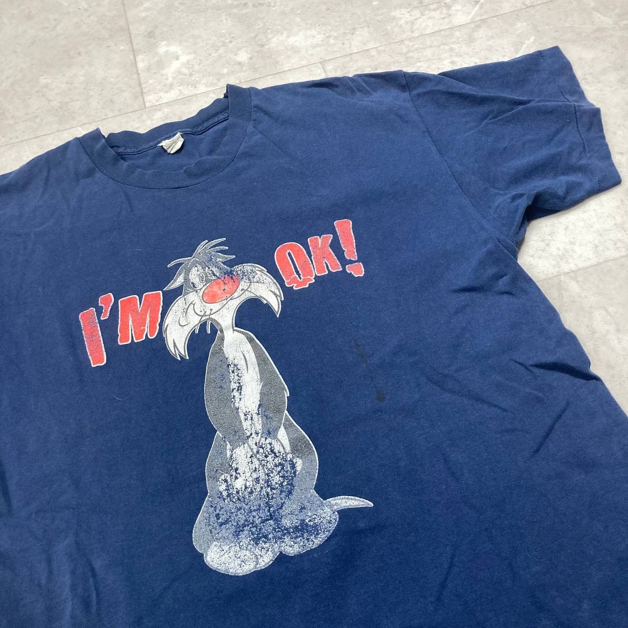Arts & Science Vintage 90s Looney Tunes Sylvester The Cat Cartoon Movie Size US L / EU 52-54 / 3 - 2 Thumbnail