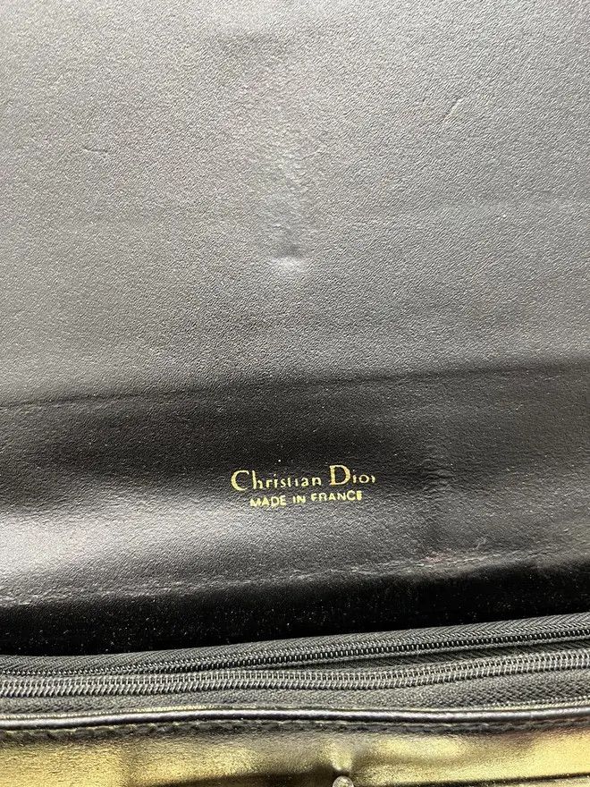 Christian Dior Monsieur Christian Dior Monogram Leather Bag Size ONE SIZE - 3 Thumbnail