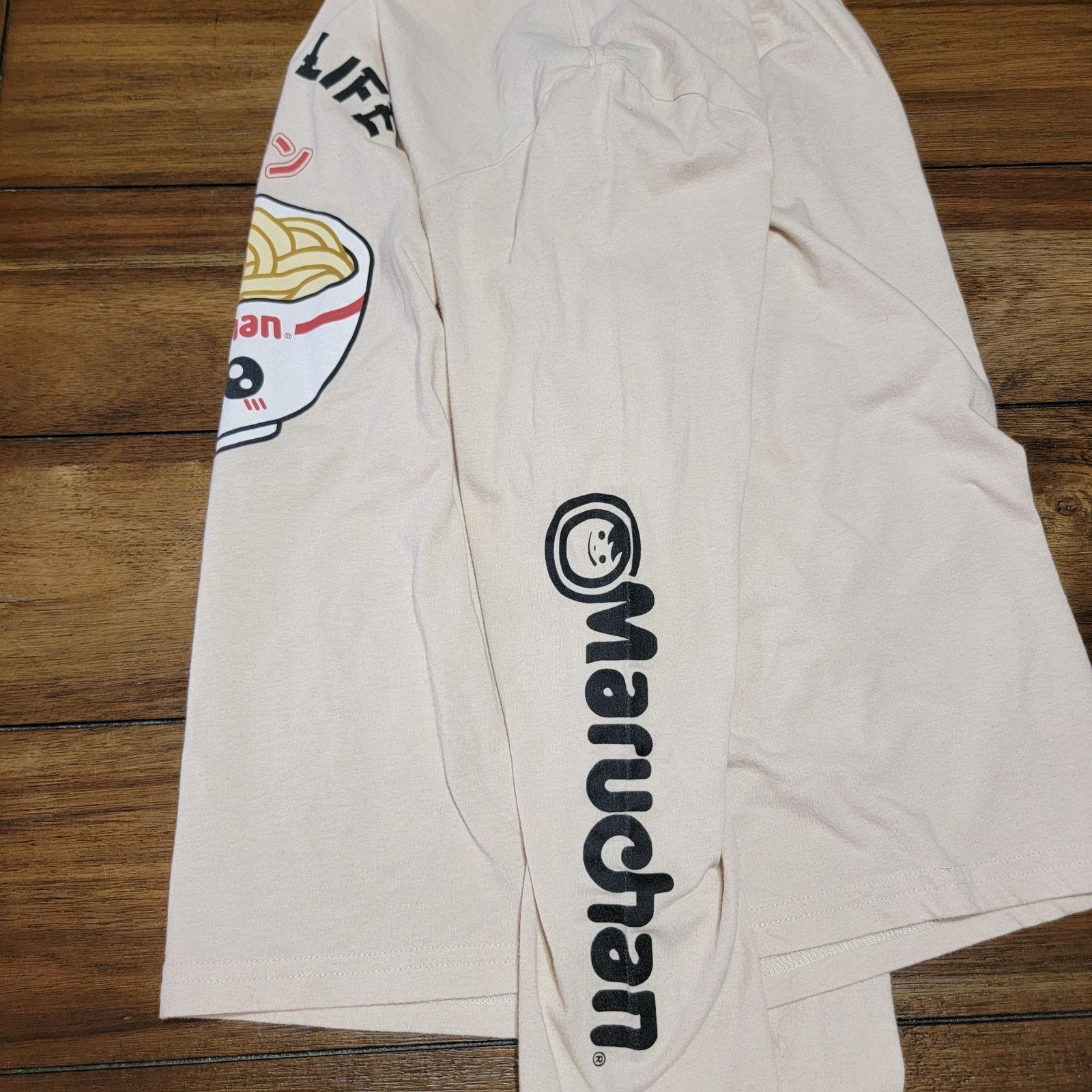 Other Maruchan LS Beige Unisex Tee "Ramen Life" Size Adult Small Size S / US 4 / IT 40 - 3 Thumbnail