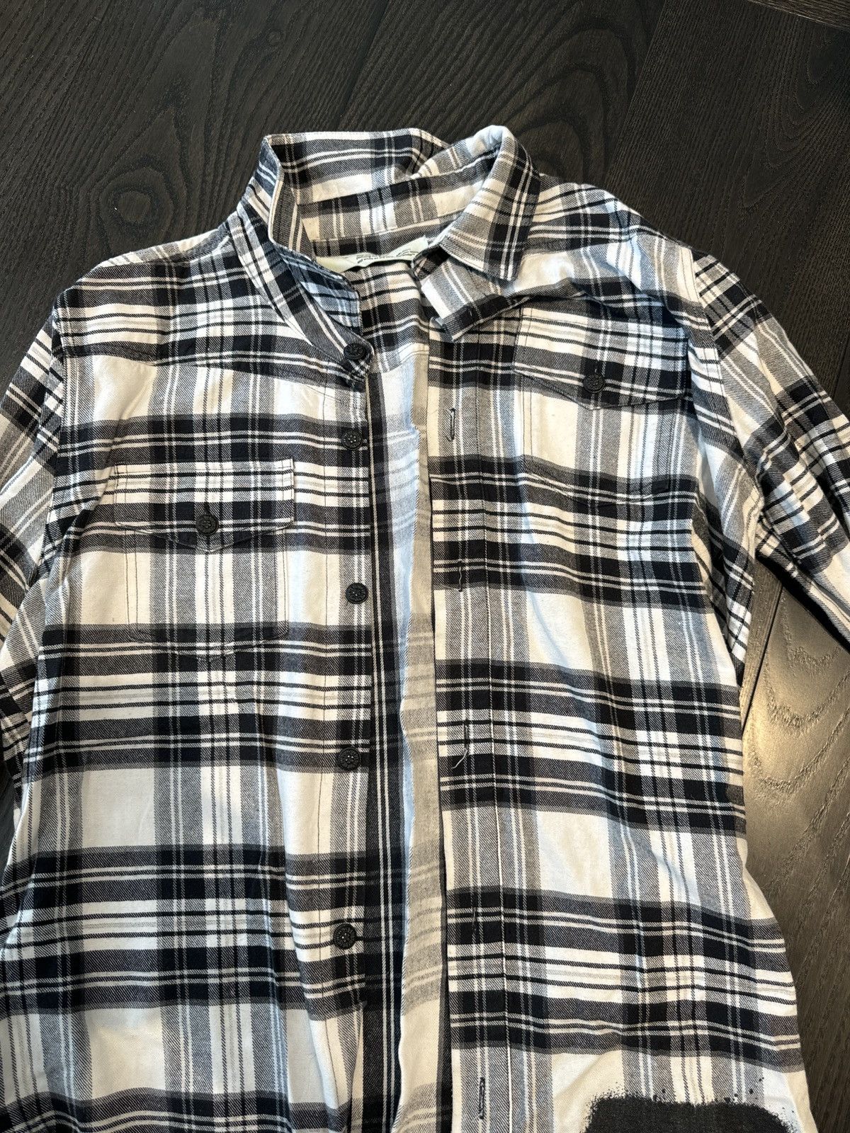 Off-White Black and White Flannel Size US M / EU 48-50 / 2 - 4 Thumbnail