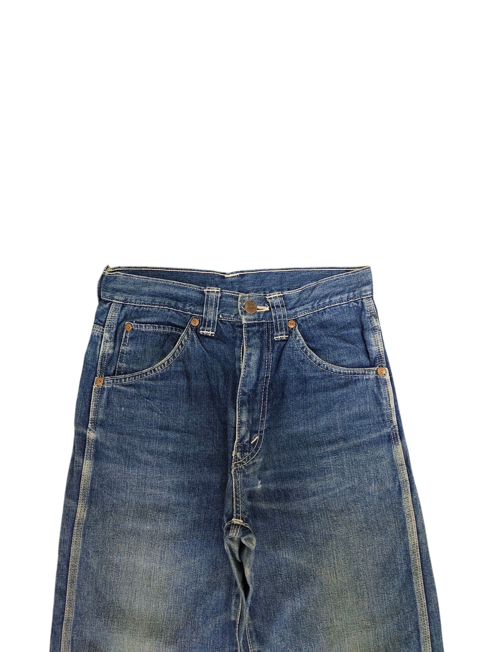Comme des Garcons × Undercover Vintage Big John World Workers loose Denim Pants Size US 26 / EU 42 - 2 Thumbnail