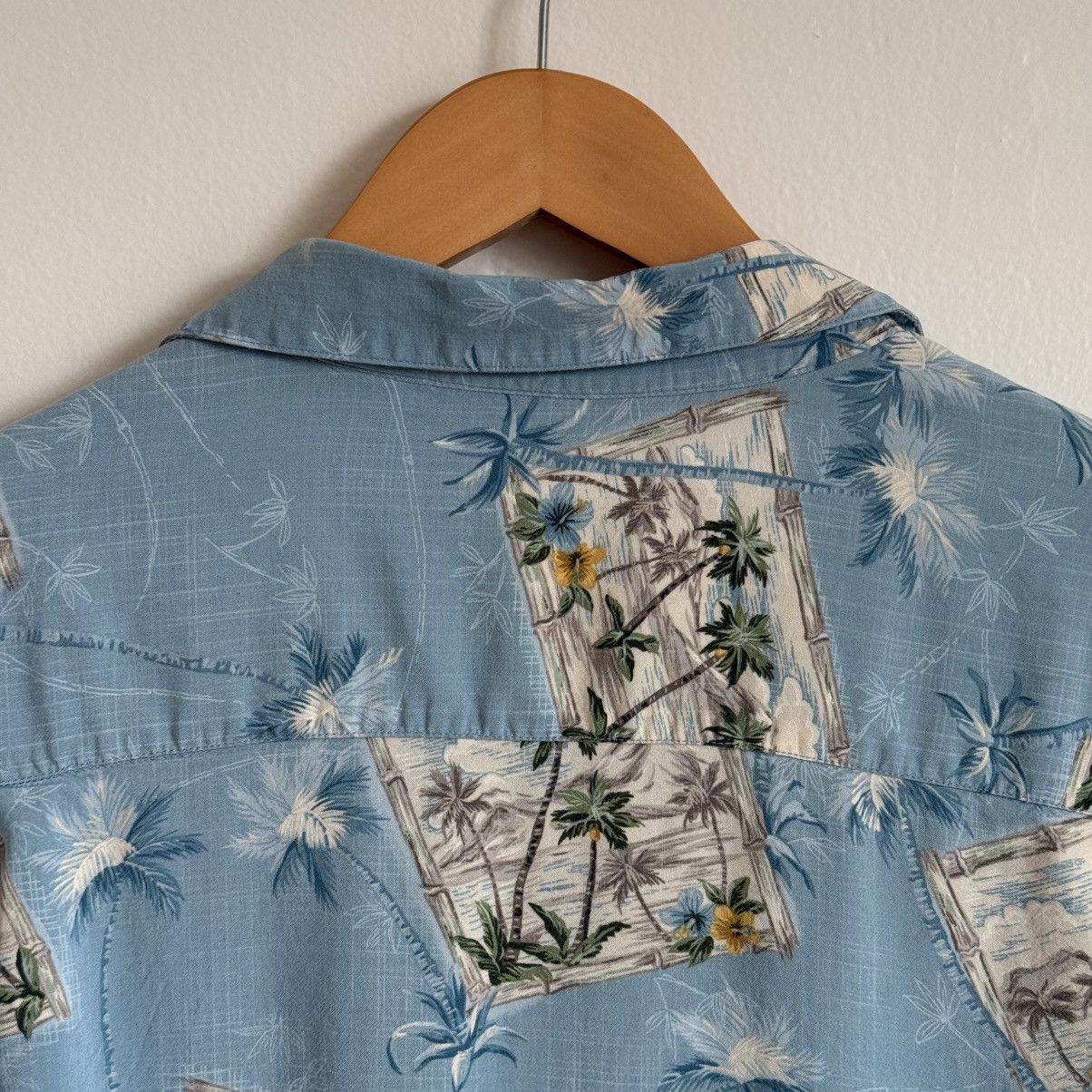 Vintage Vintage Batik Bay Hawaiian Shirt XL Palm Tree Beach Print Size US XL / EU 56 / 4 - 10 Thumbnail