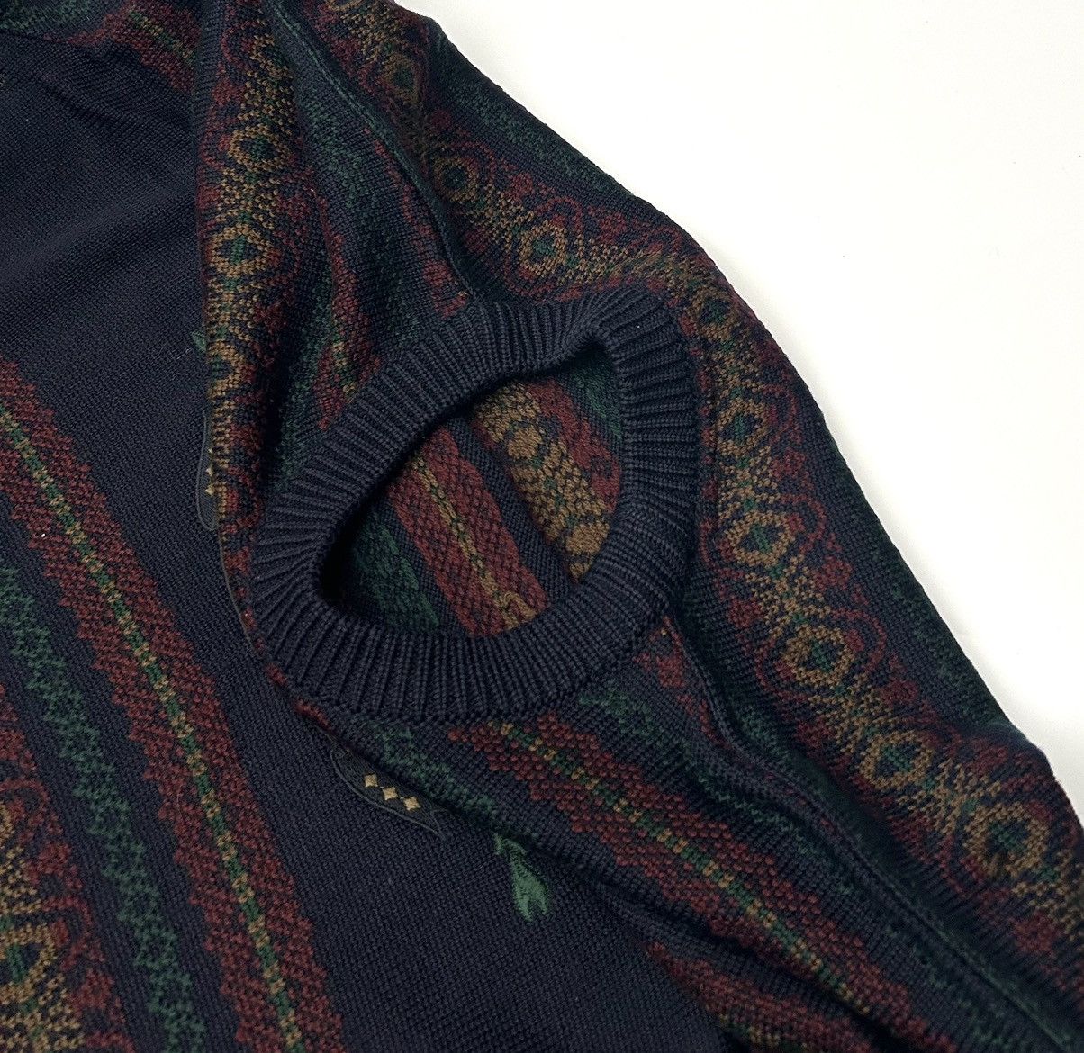 Paul & Shark × Vintage Vintage Paul & Shark Yachting Fair Isle Wool Knit Sweater Size US XL / EU 56 / 4 - 5 Thumbnail
