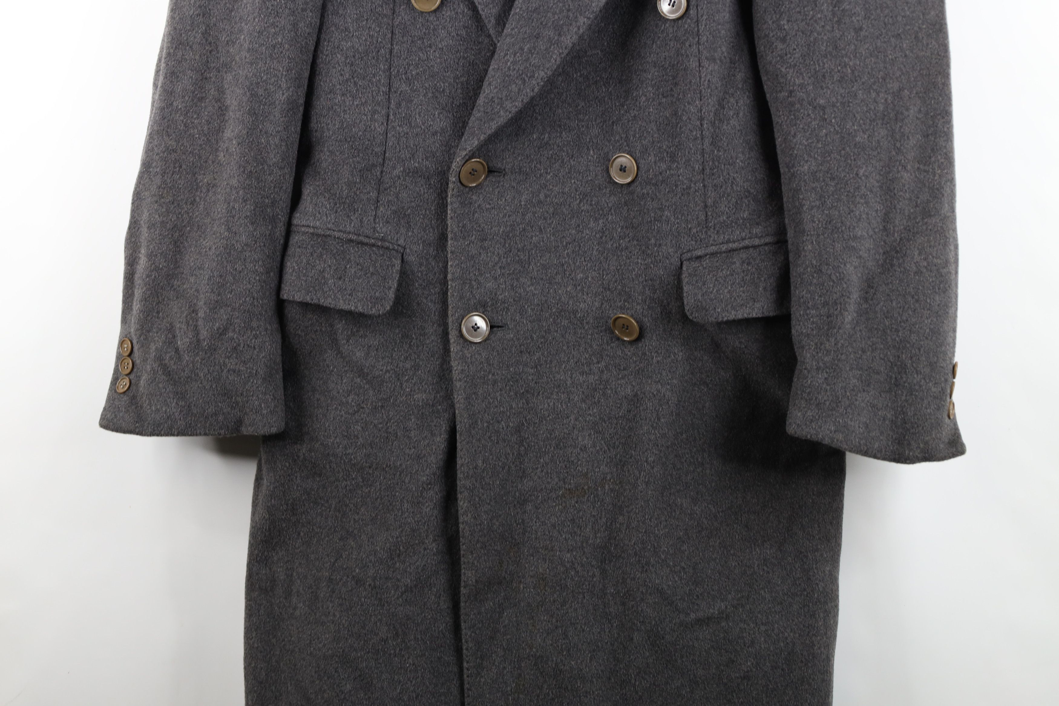 Vintage Vintage 80s 90s Rockabilly Double Breasted Overcoat Jacket Size US XXL / EU 58 / 5 - 3 Thumbnail