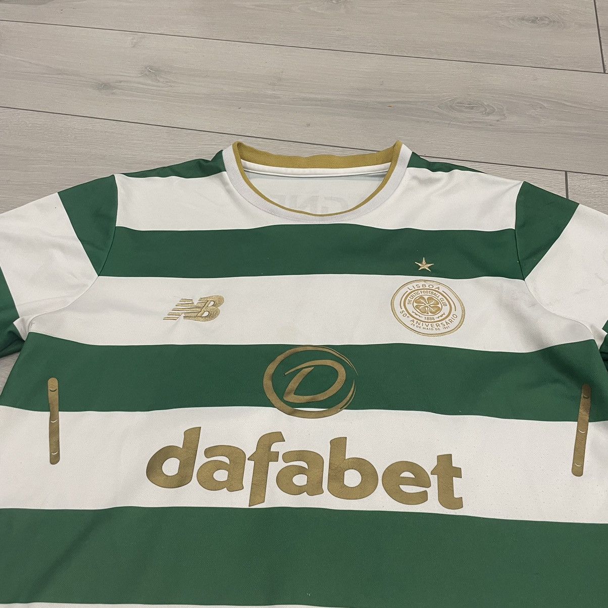 New Balance DAFABET Celtic LISBOA tee match jersey shirt AUJLA Size US M / EU 48-50 / 2 - 3 Thumbnail