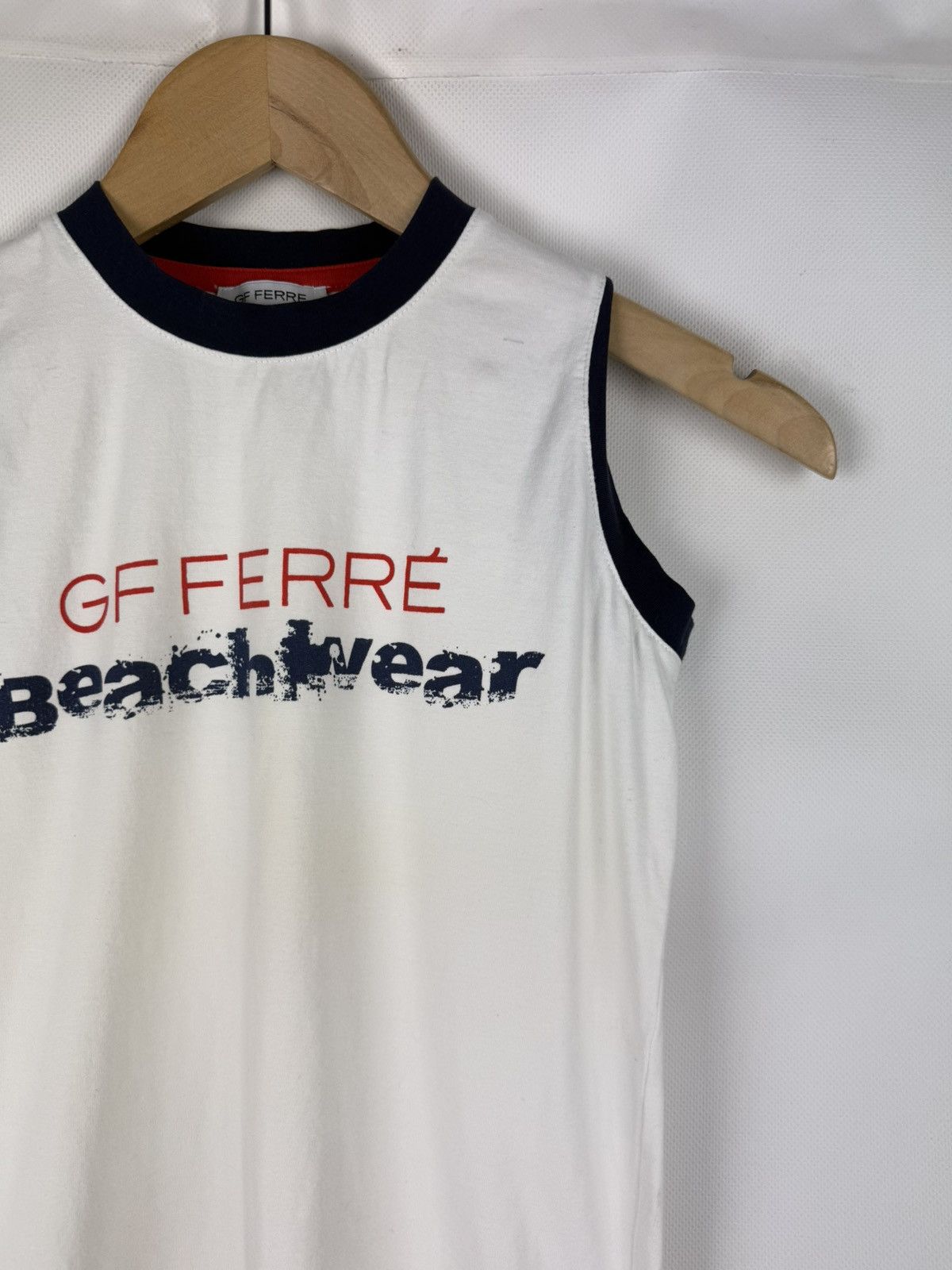GF Ferre GF Ferre Teens Y2K Big Logo Sleeveless Tank TopLadies XXS Size XXS / US 00 / IT 34 - 5 Thumbnail