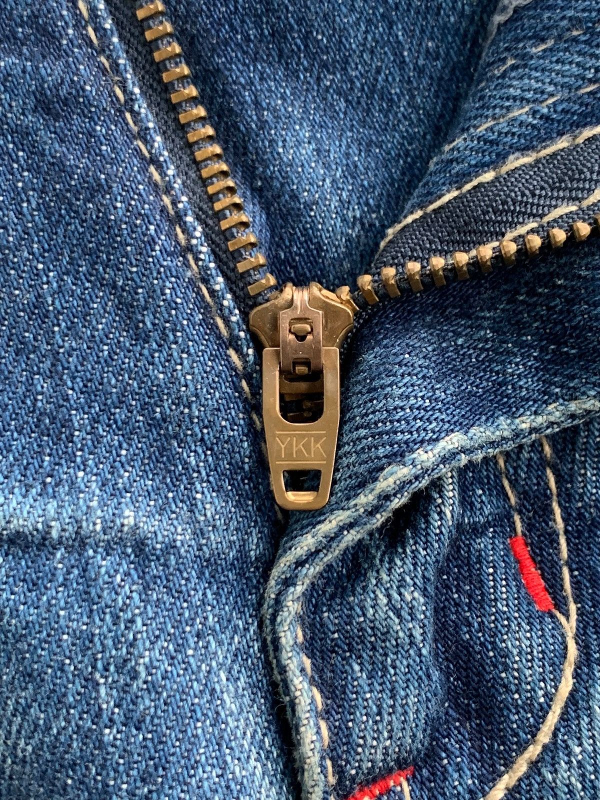 If Six Was Nine Vintage Lucky Store Patches Avant Garde Jeans 🇯🇵 Size US 34 / EU 50 - 10 Thumbnail