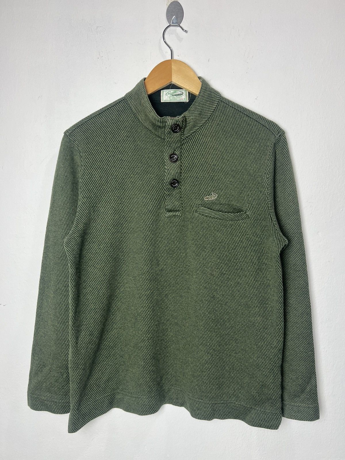 Vintage Vintage Crocodile Mock Neck Long Sleeve Size US M / EU 48-50 / 2 - 1 Thumbnail