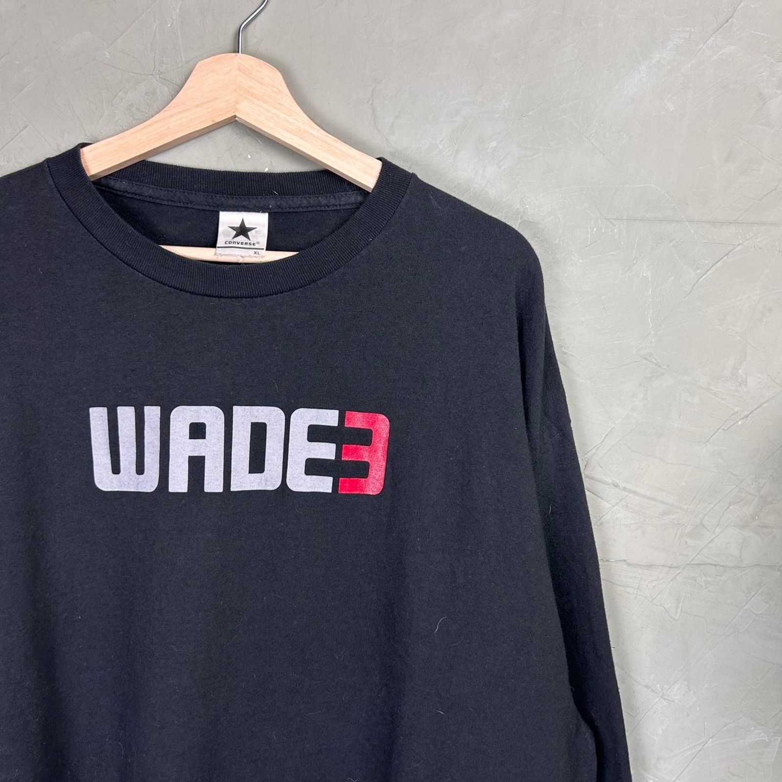Converse Vintage Dwayne Wade Converse 2000s XL Long Sleeve Shirt Size US XL / EU 56 / 4 - 2 Thumbnail