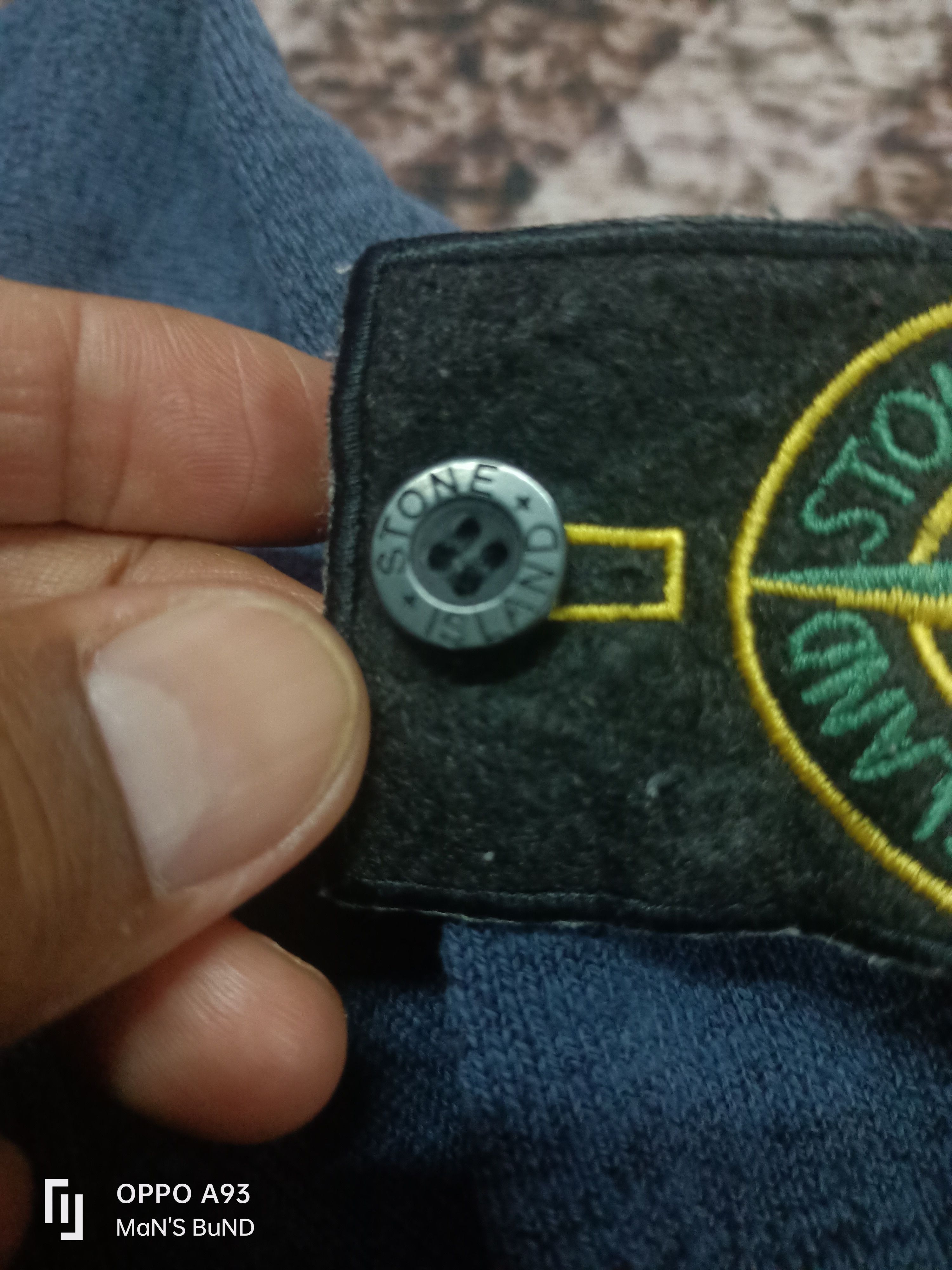 Stone Island Distressed STONE ISLAND 2013 Foldout Hood Full Zip Size US L / EU 52-54 / 3 - 3 Thumbnail