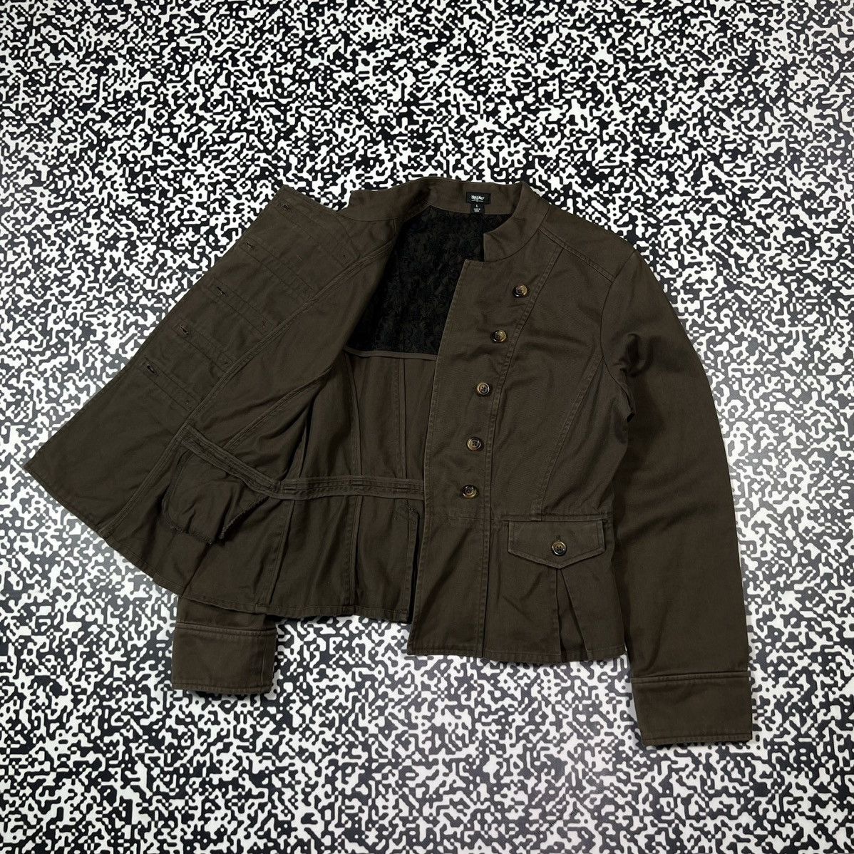 Japanese Brand Vintage Y2K Double Breasted Military Napoleon Style Jacket Size L / US 10 / IT 46 - 5 Thumbnail