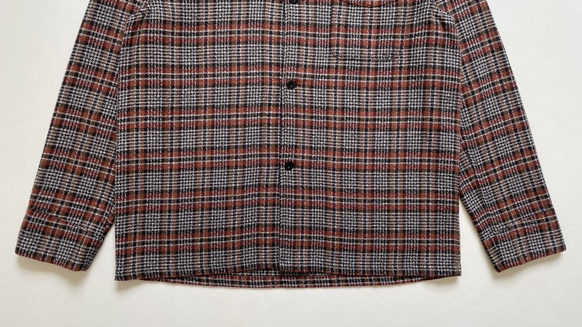 Our Legacy Crepe Tweed Check Flannel Box Shirt Size US M / EU 48-50 / 2 - 8 Thumbnail