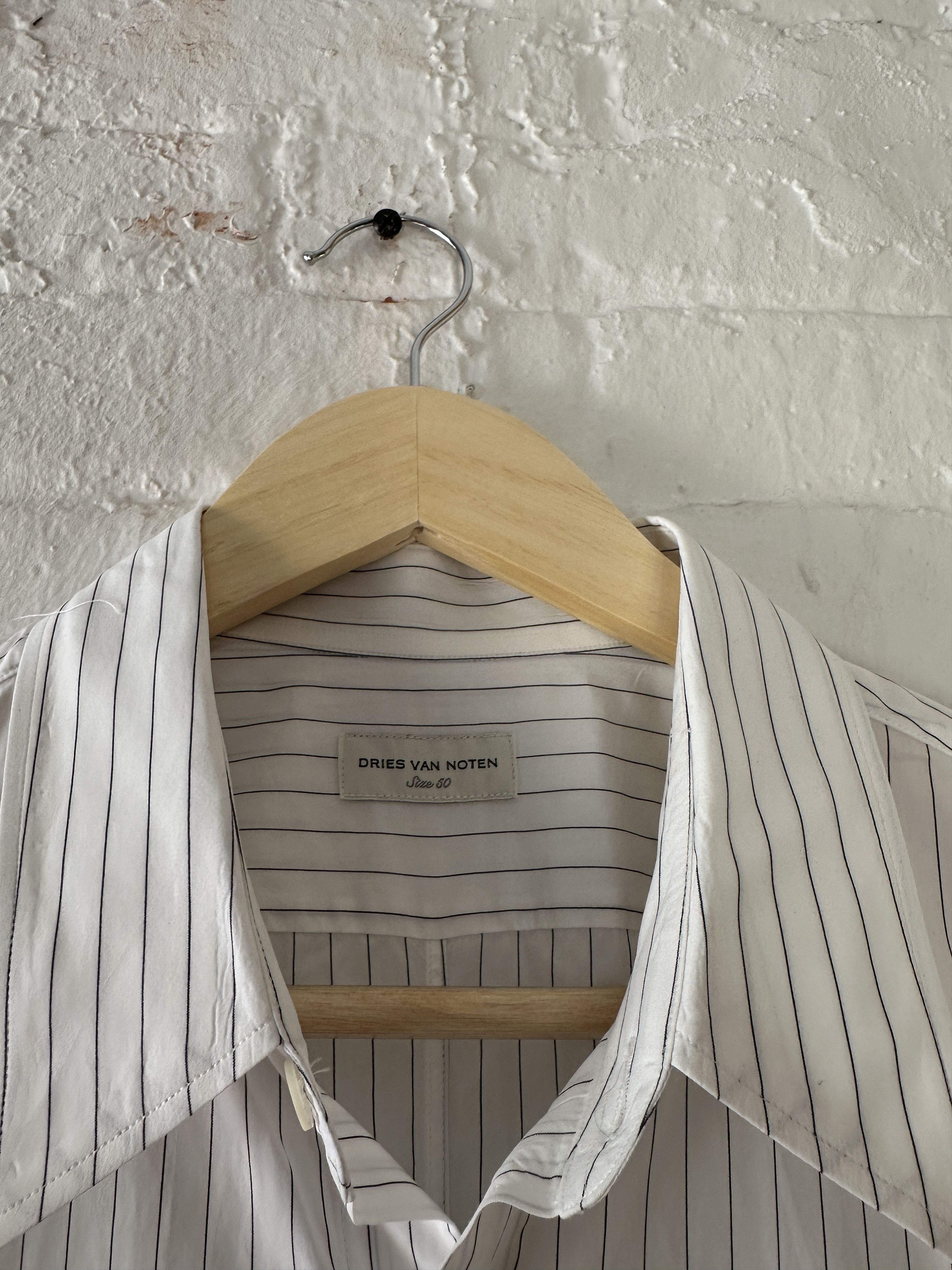 Dries Van Noten Dries Van Noten Striped Button Up Shirt Size US M / EU 48-50 / 2 - 2 Thumbnail