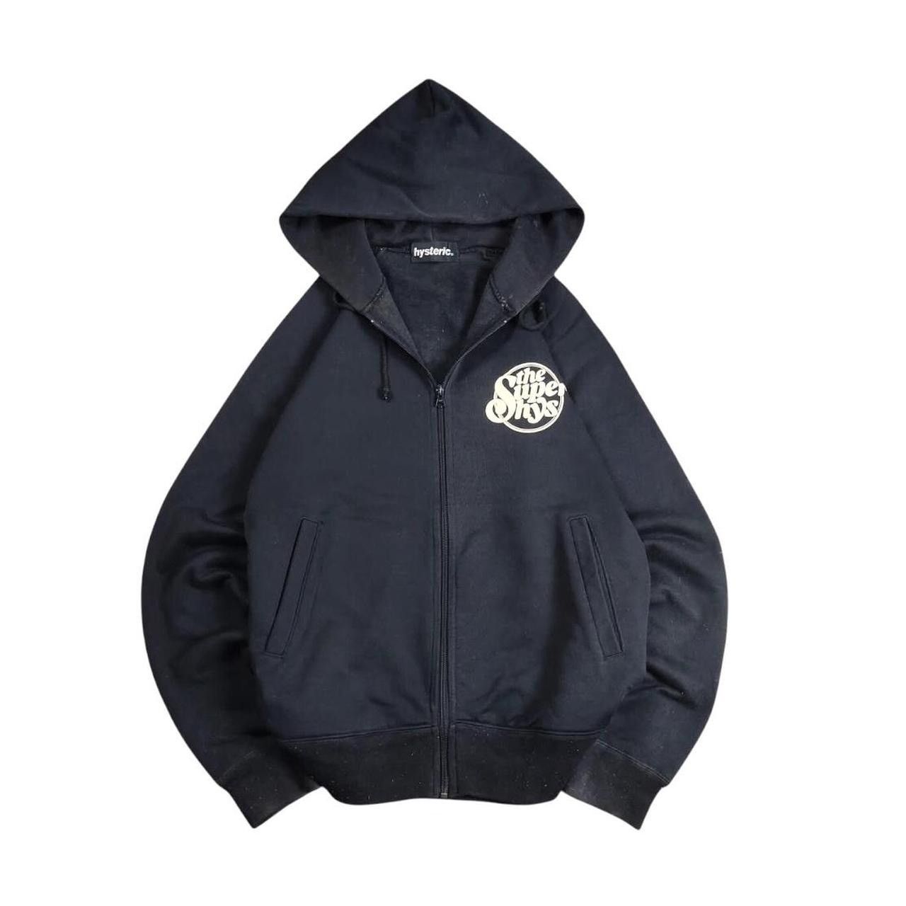 トップス HYSTERIC GLAMOR zip hoodie Rare! Reversible Hysteric Glamour Hoodie Zipper Sweatshirt