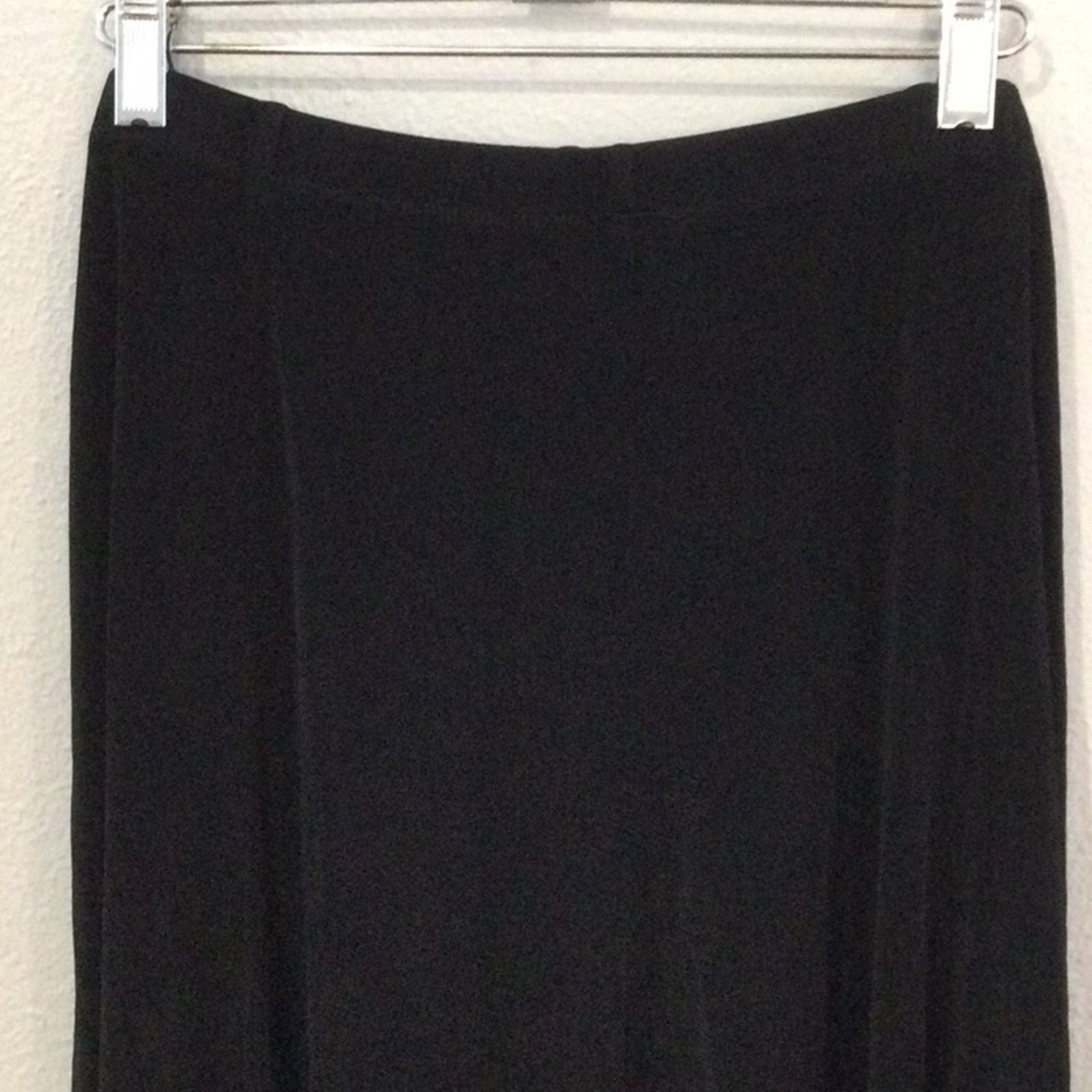 Chicos Travelers by Chico's Black Full A-Line Skirt Size 3/XL/16 Size 38" / US 16 / IT 52 - 2 Thumbnail