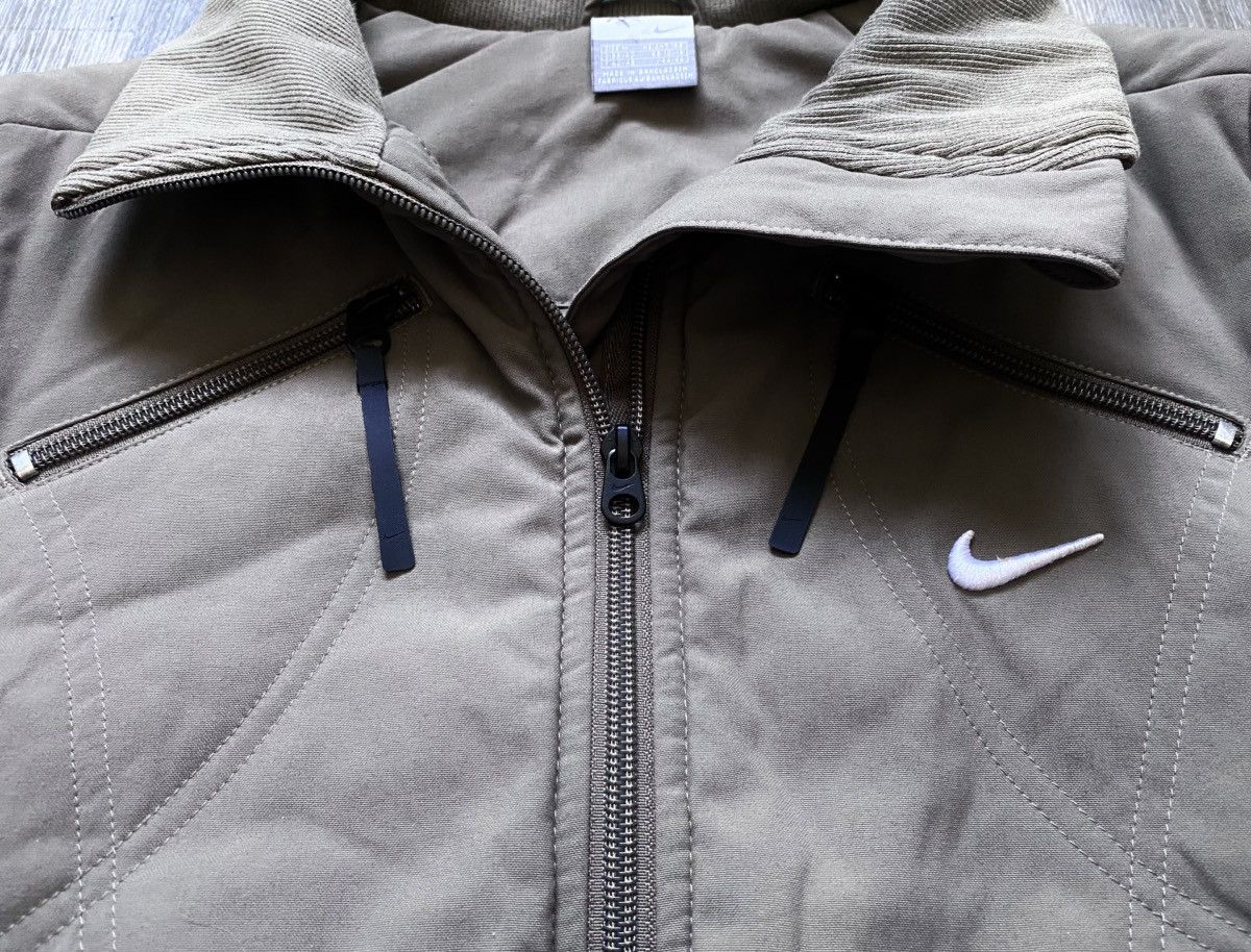 Nike Ws Y2K Vintage Nike Gray Light Zip Utility Jacket Streetwear Size M / US 6-8 / IT 42-44 - 8 Thumbnail