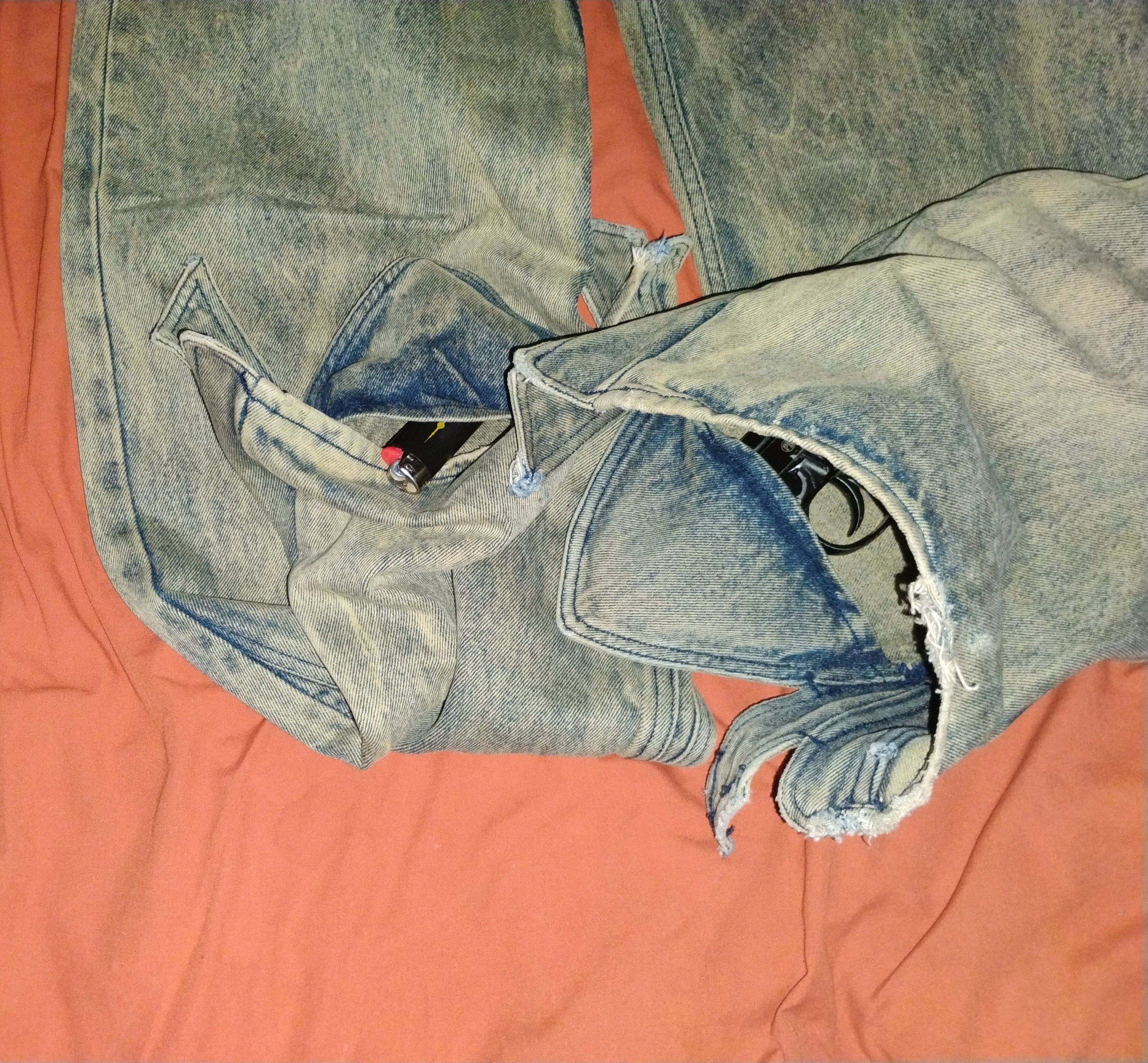 Y/Project Y/Project Tudor Jeans in light blue Size US 34 / EU 50 - 9 Thumbnail