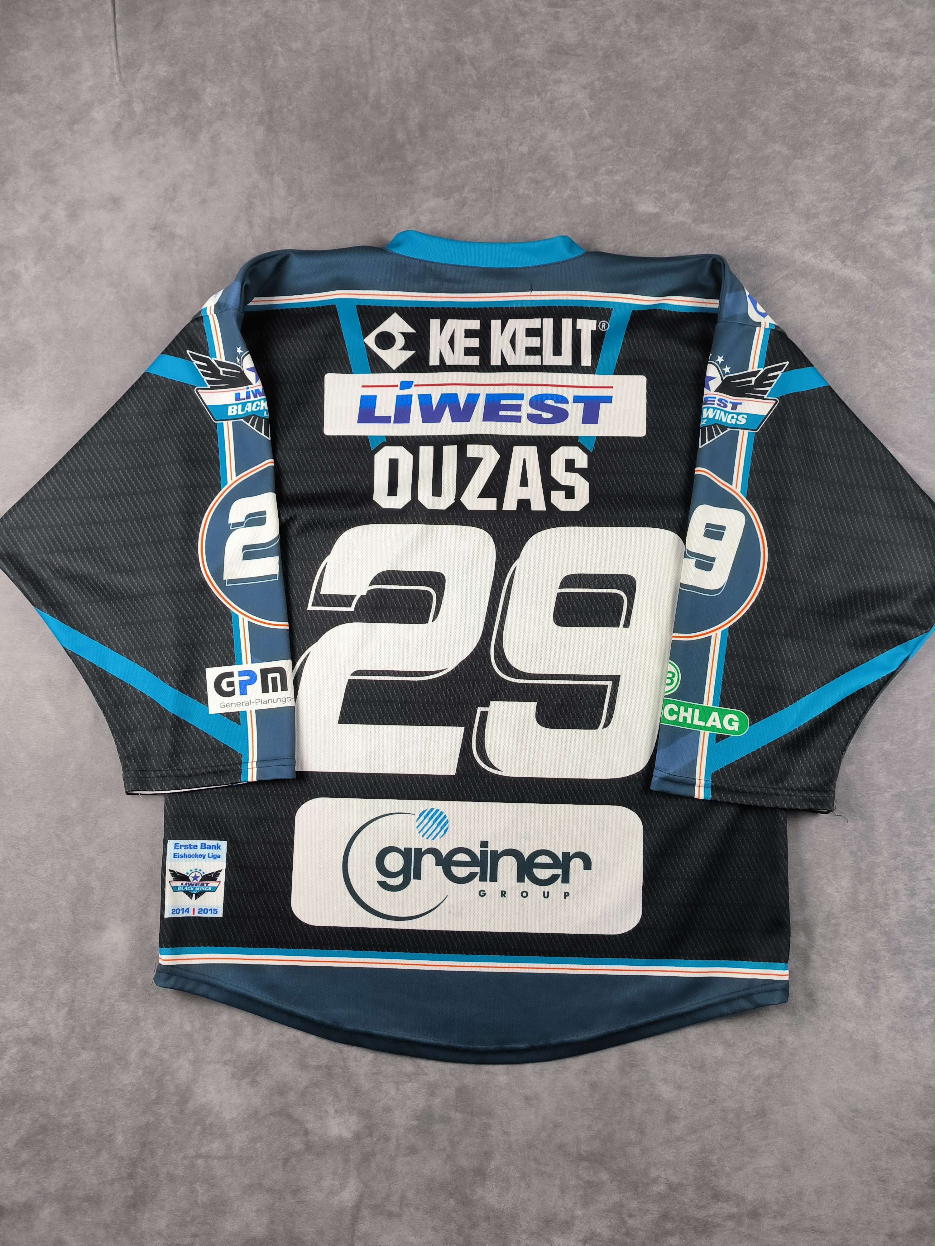 Other Black Wings Linz Michael Ouzas ice hockey jersey size L Size US L / EU 52-54 / 3 - 2 Thumbnail