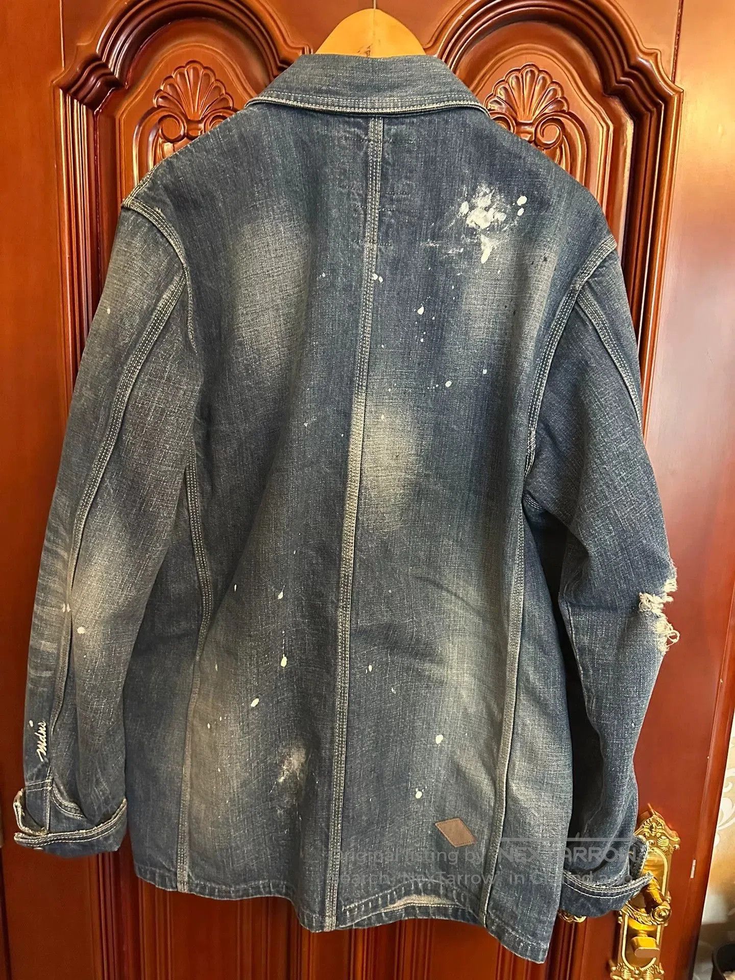 Madness MADNESS 18SS Japanese Railway Denim Jacket. Size US XL / EU 56 / 4 - 4 Thumbnail