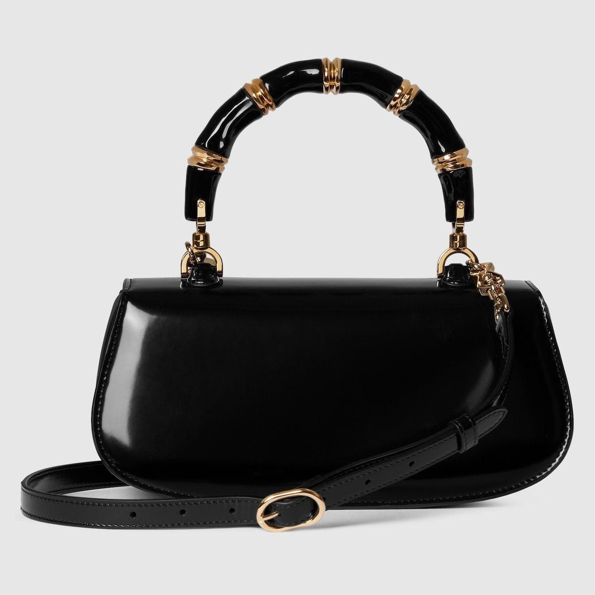 Gucci o1la5ras0526 Size: OS / Bamboo Diva Medium Bag in Black Size ONE SIZE - 6 Thumbnail