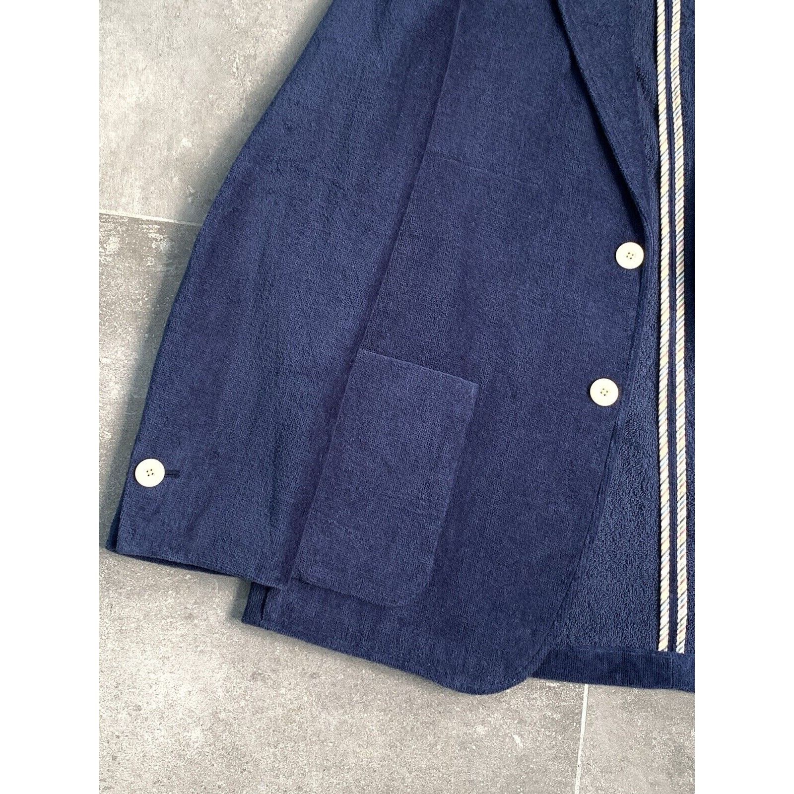 Japanese Brand × Rowing Blazers Mens ROWING BLAZERS Terrycloth Sport Blazer Jacket EU52 UK42 Size 52R - 14 Thumbnail