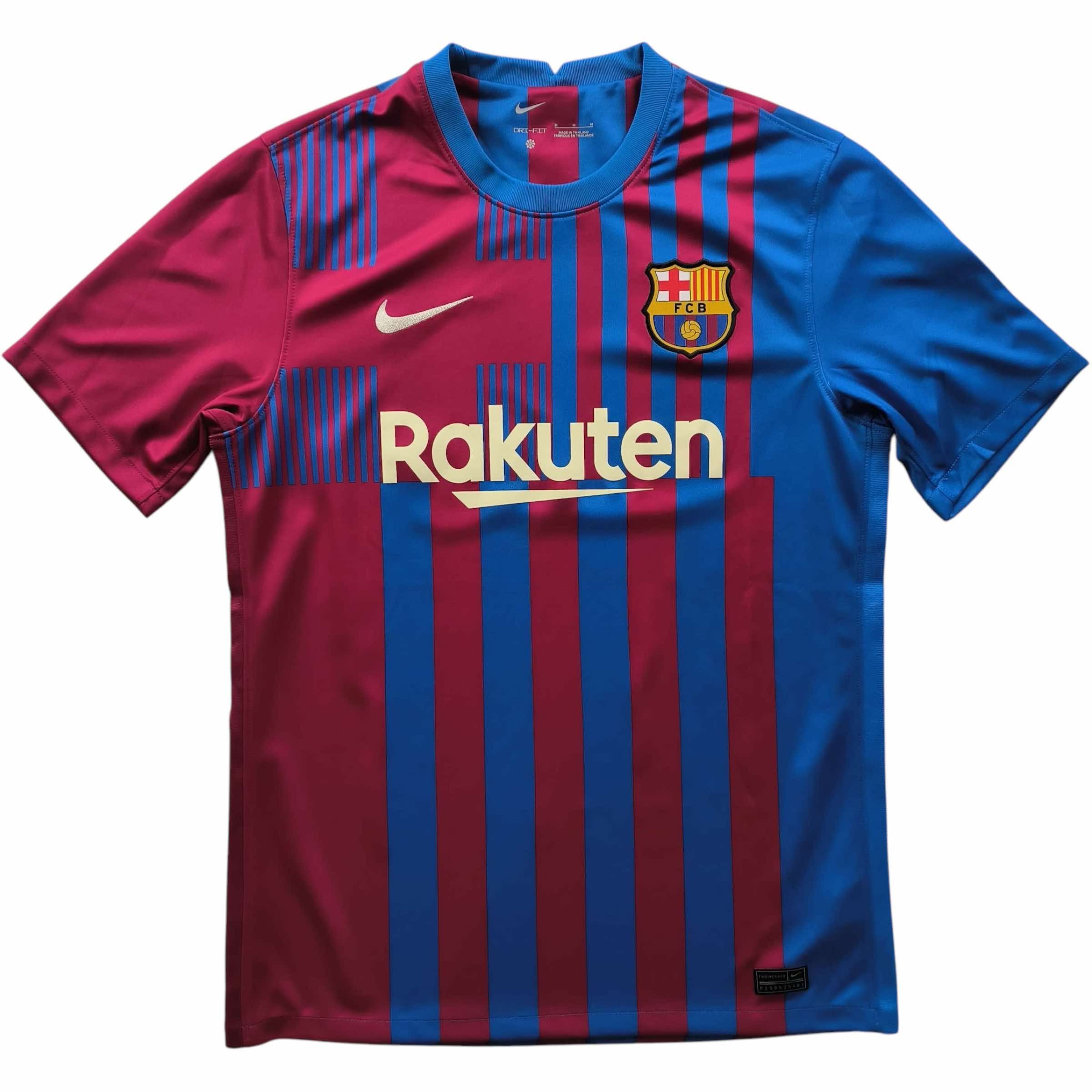 FC Barcelona 2021-22 Nike home football jersey size M