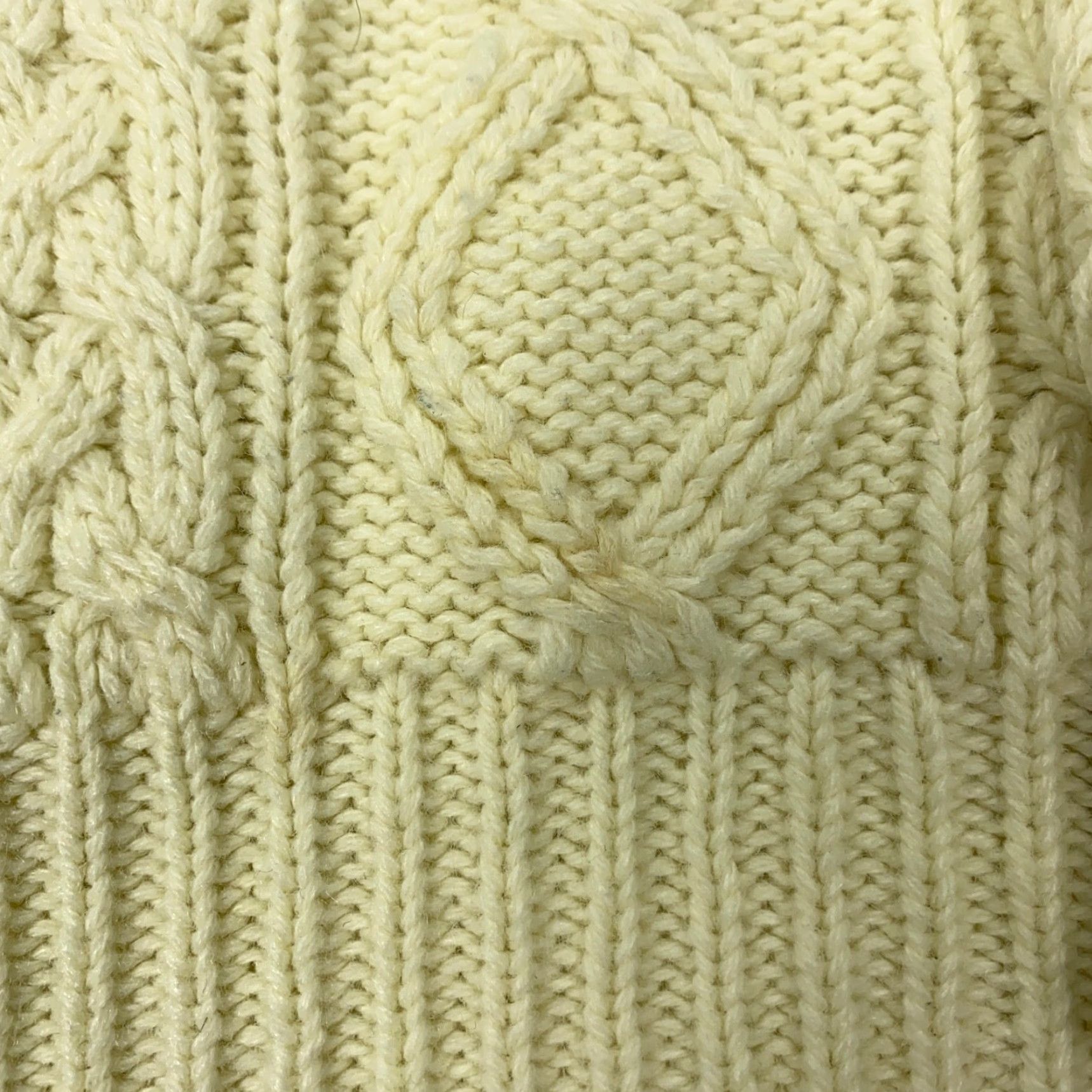 Vintage VINTAGE Brian MacNeil Sweater Mens XL Ivory Crew Neck Cable Knit Pullover Casual Size US XL / EU 56 / 4 - 3 Thumbnail