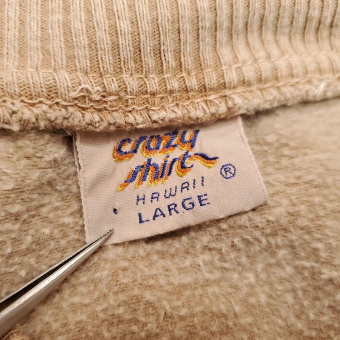 Vintage VTG Maui Surf Company Jacket Mens L Beige Twill Varsity Bomber Made in USA Y2K Size US L / EU 52-54 / 3 - 7 Thumbnail