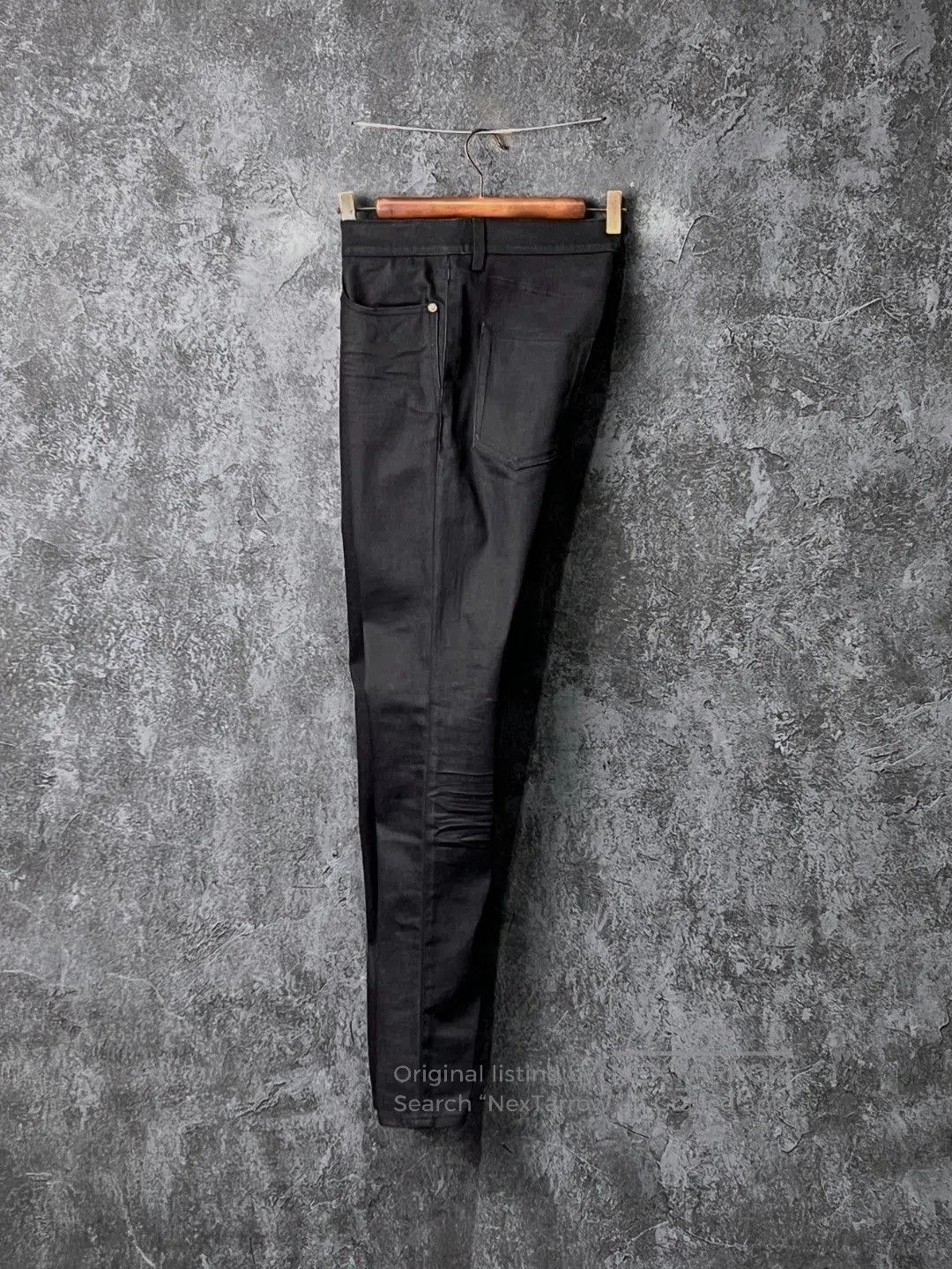 Saint Laurent Paris Saint Laurent Black Cotton Jeans. Size US 34 / EU 50 - 7 Thumbnail