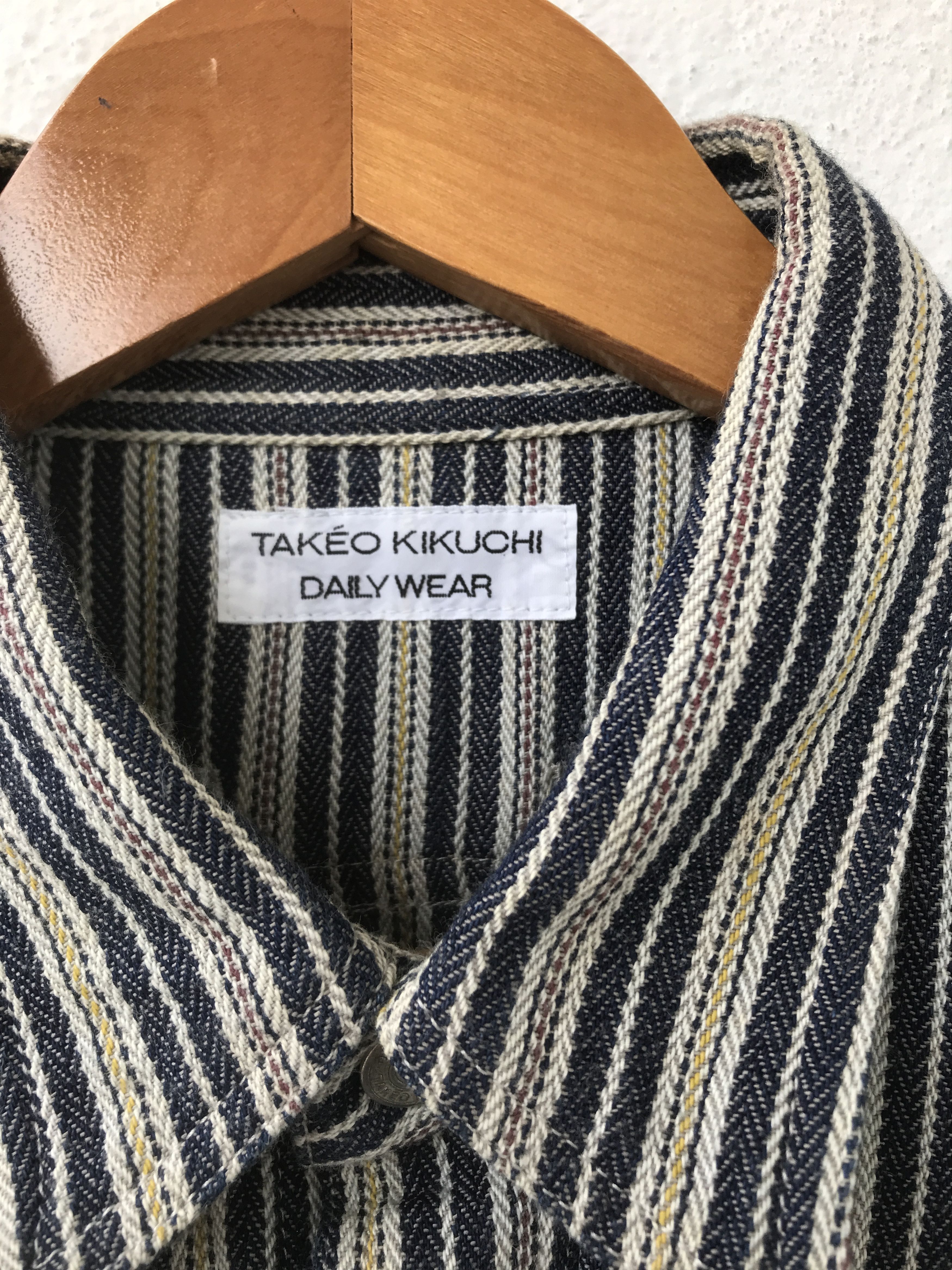 Takeo Kikuchi Takeo Kikuchi workwear shirt Size US XL / EU 56 / 4 - 5 Thumbnail