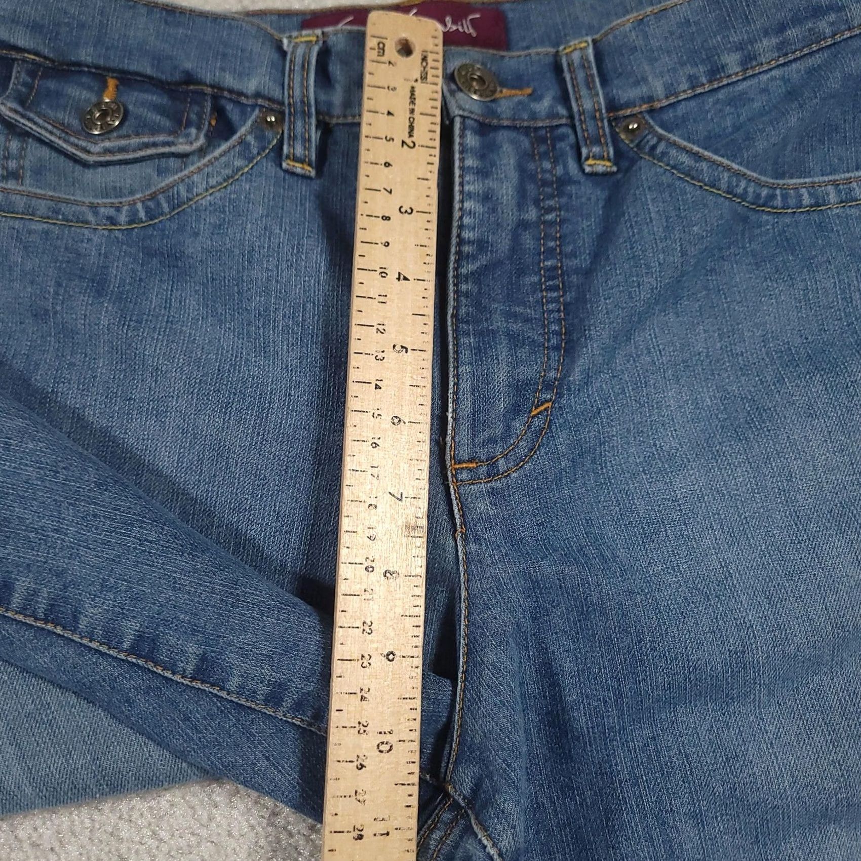 Gloria Vanderbilt Gloria Vanderbilt Jeans Womens 8 Capri Denim High Rise Casual Straight Leg Capri Size 30" / US 8 / IT 44 - 6 Thumbnail