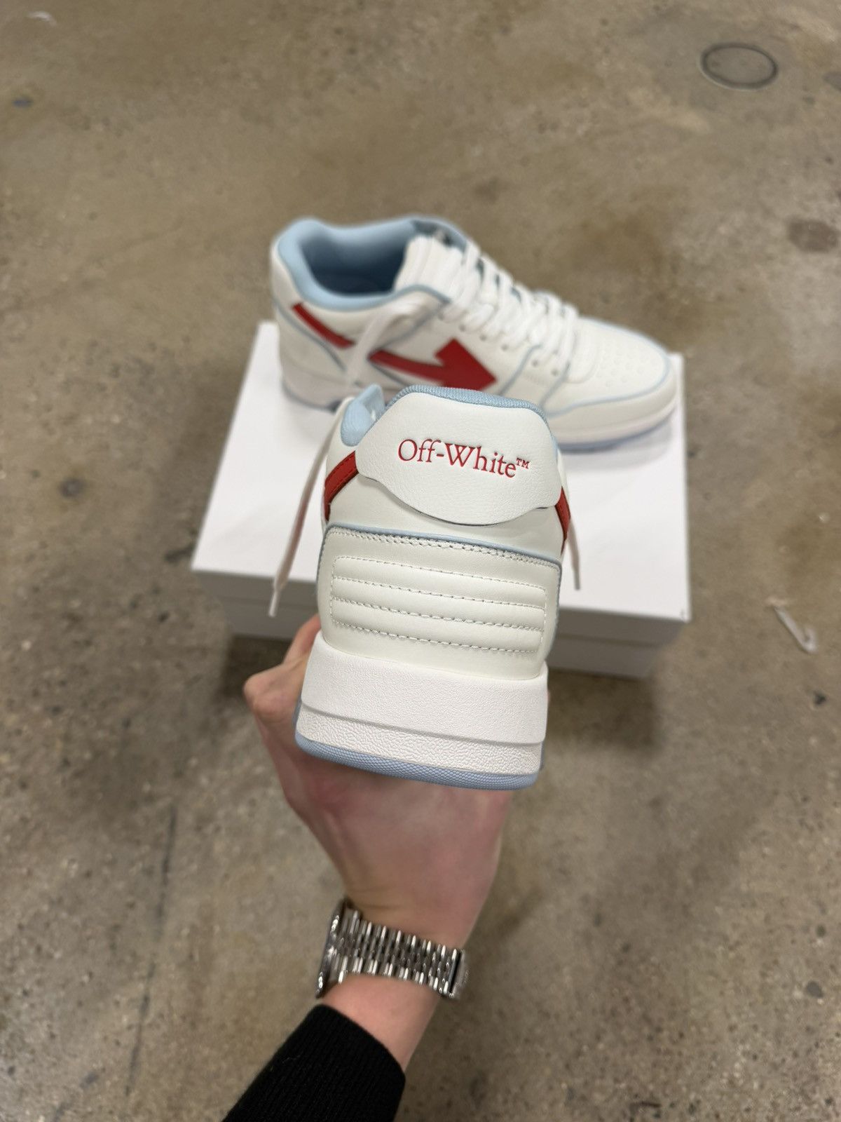 Off-White Off-white Out of Office Sneaker NEW 750$ Size US 11 / EU 44 - 4 Thumbnail