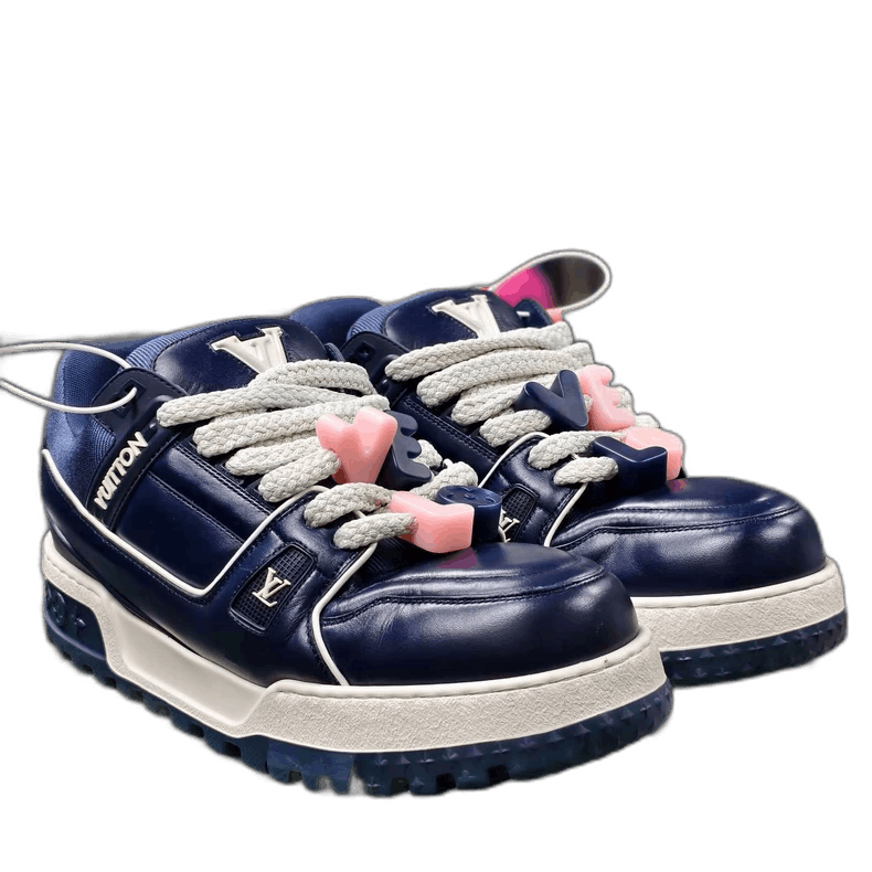 Louis Vuitton LOUIS VUITTON LV TRAINER MAXI Sneakers UK9.5 Size US 10.5 / EU 43-44 - 1 Thumbnail