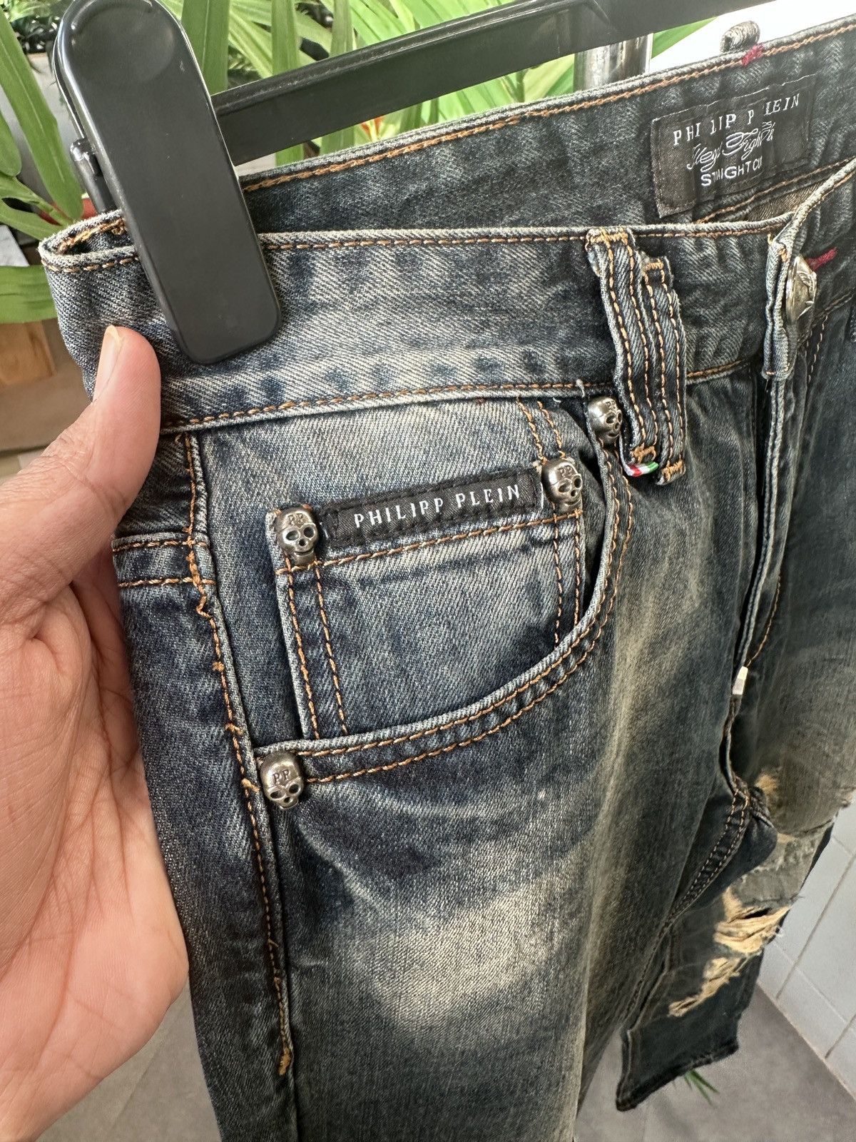 Philipp Plein Philipp Plein Illegal fight club Jeans Size US 30 / EU 46 - 5 Thumbnail