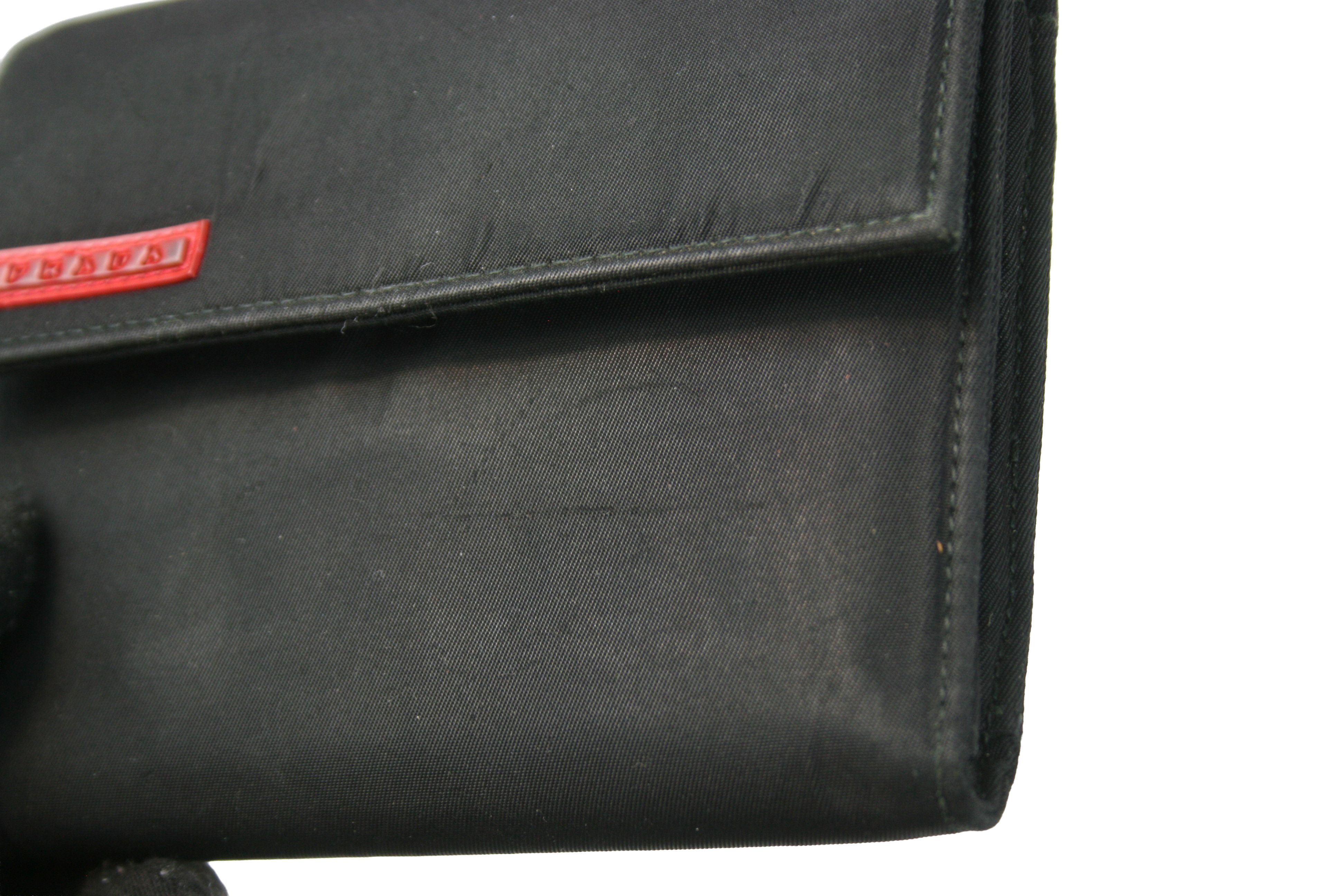 Prada FW98 Sport Red Tab Nylon Trifold Wallet Vintage Size ONE SIZE - 10 Thumbnail