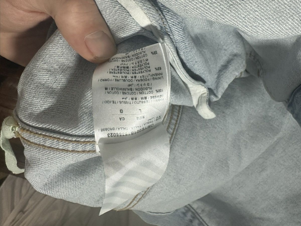 Off-White OFF WHITE STRIPE DENIM JACKET Size US L / EU 52-54 / 3 - 13 Thumbnail
